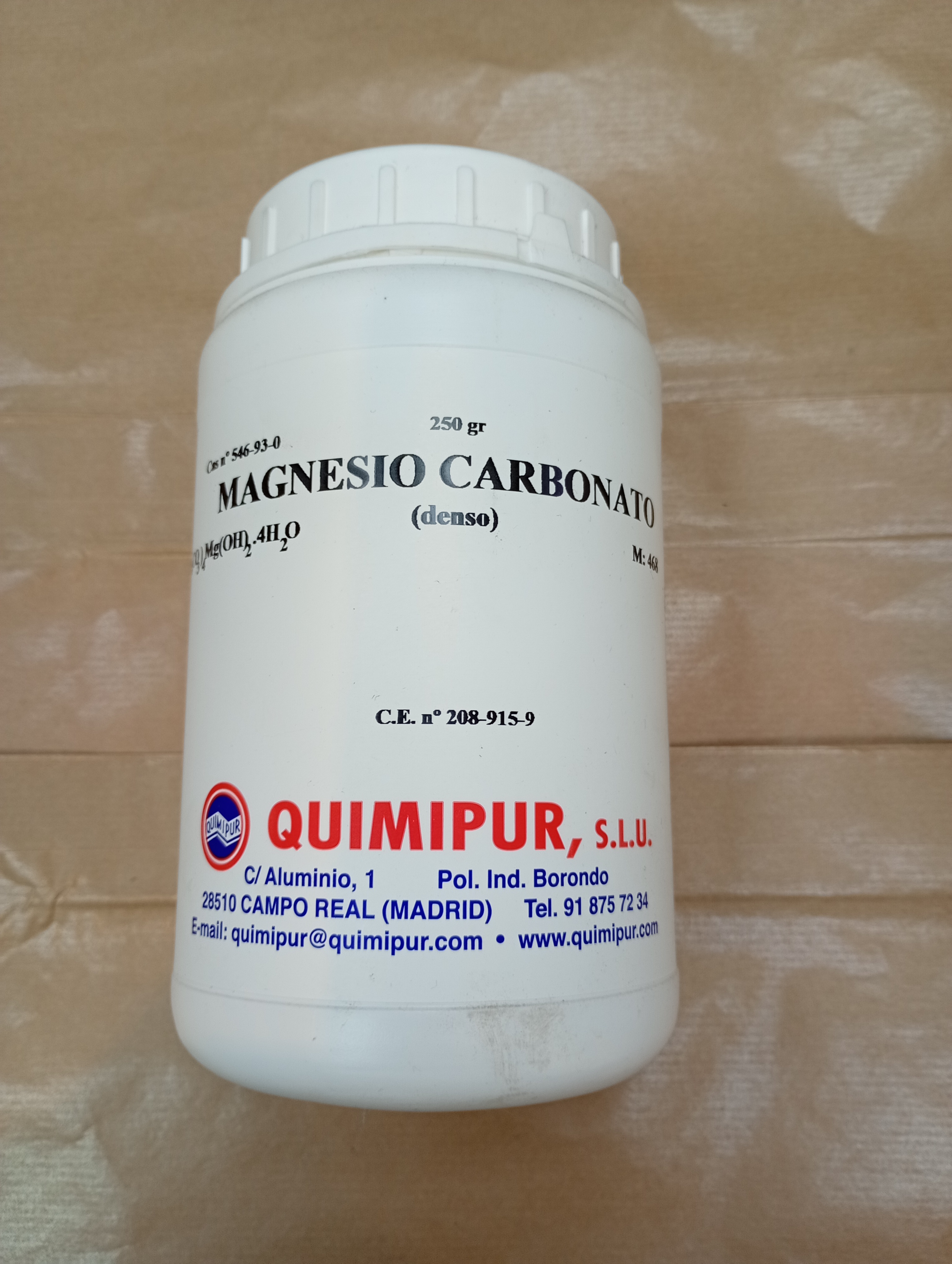 Carbonato de Magnesio