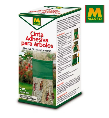 CINTA ADHESIVA PARA ARBOLES 5M+ ALAMBRE