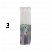 Velas Blancas Pack de 3