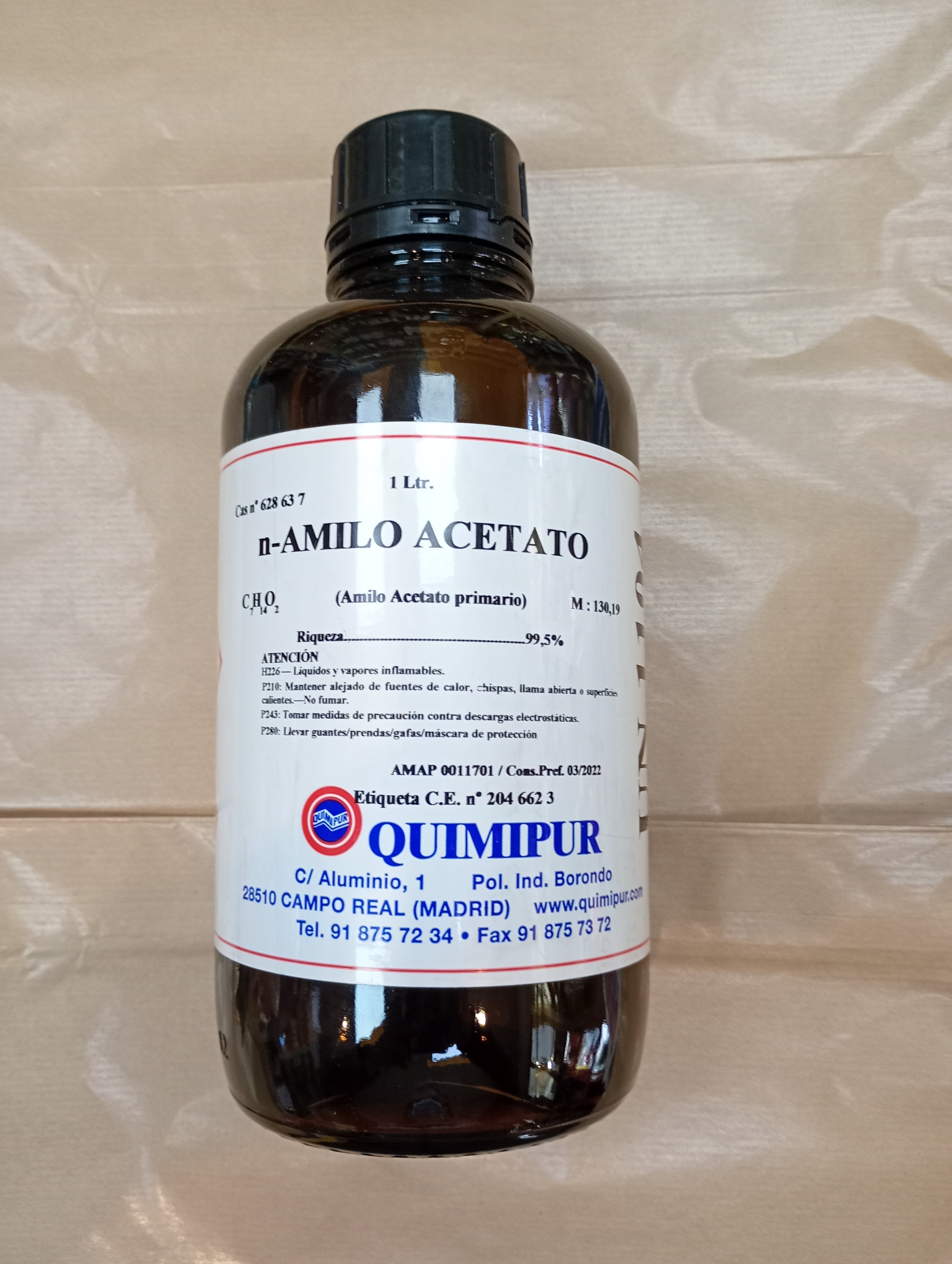 n-Amilo Acetato 1L