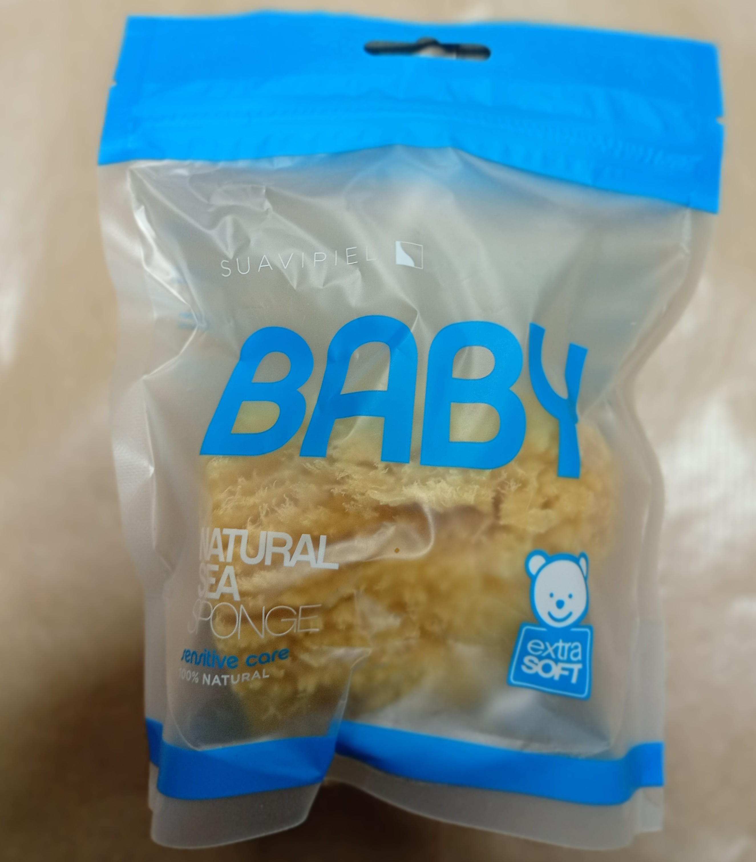 Esponja Marina Natural para Bebés