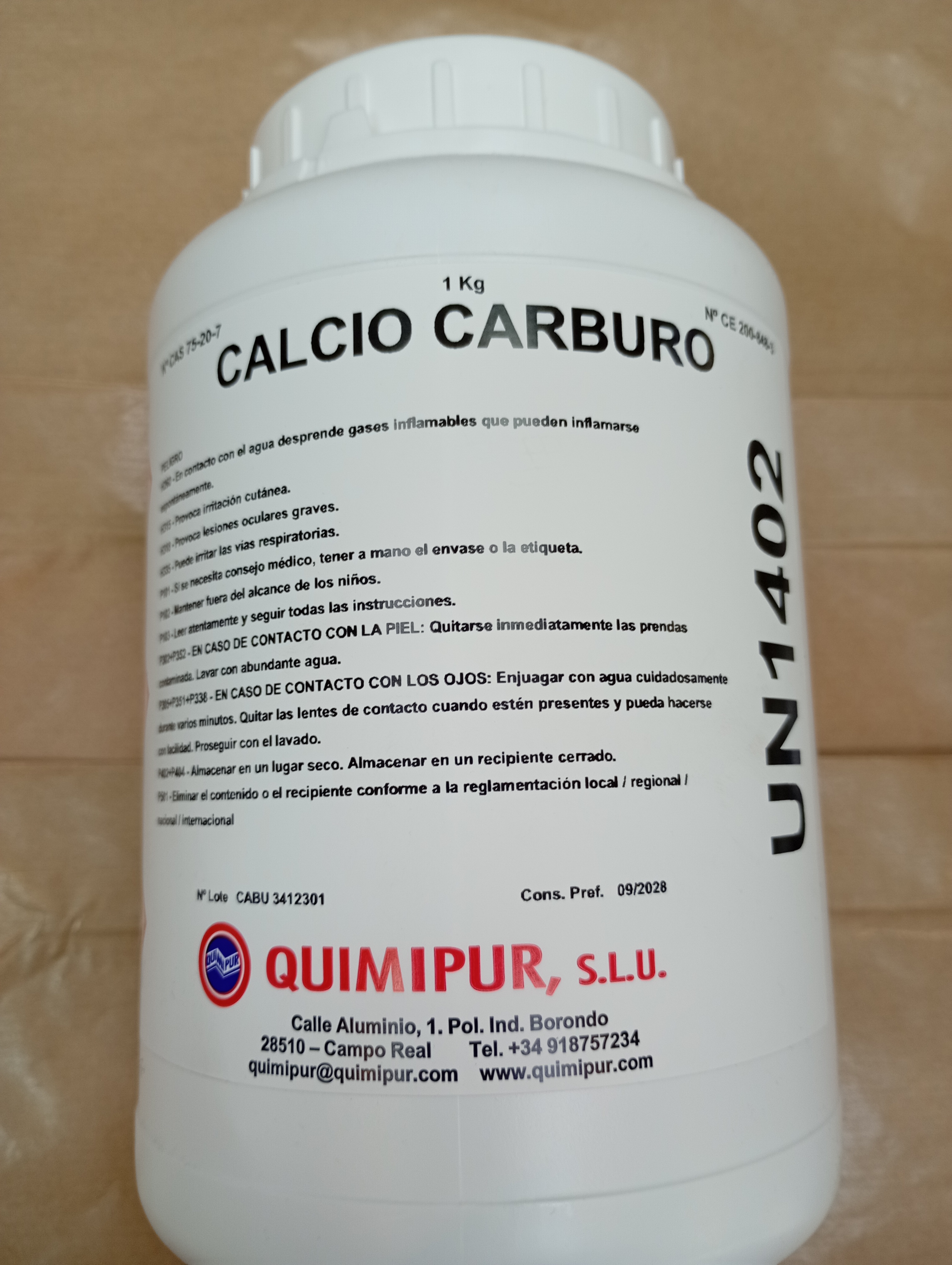 Calcio Carburo 1 Kg