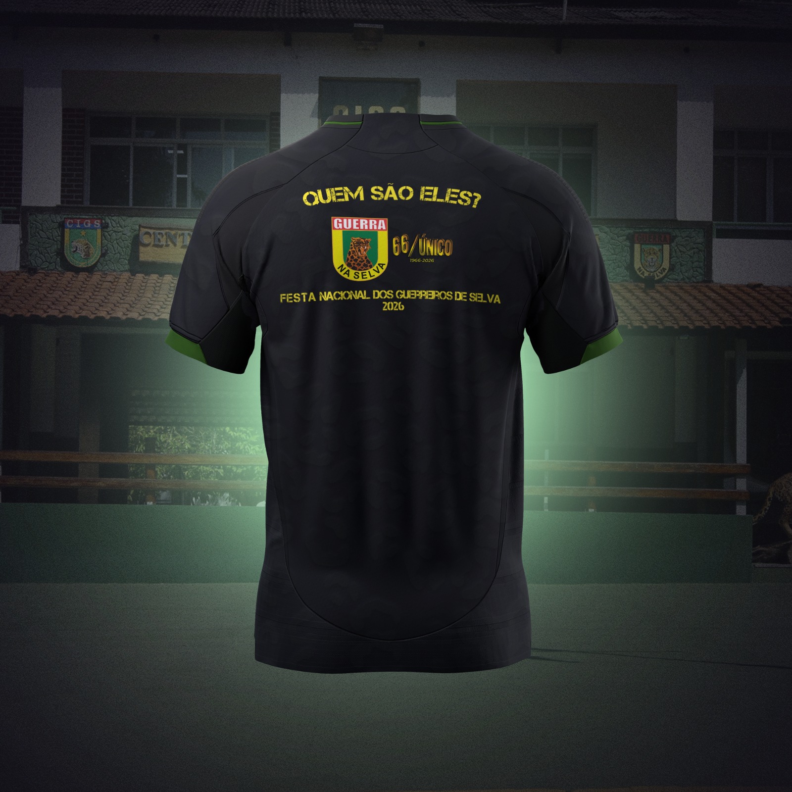 EDIÇÃO ESPECIAL: ONÇA PRETA - Camisa Guerreiro de Selva Masculino