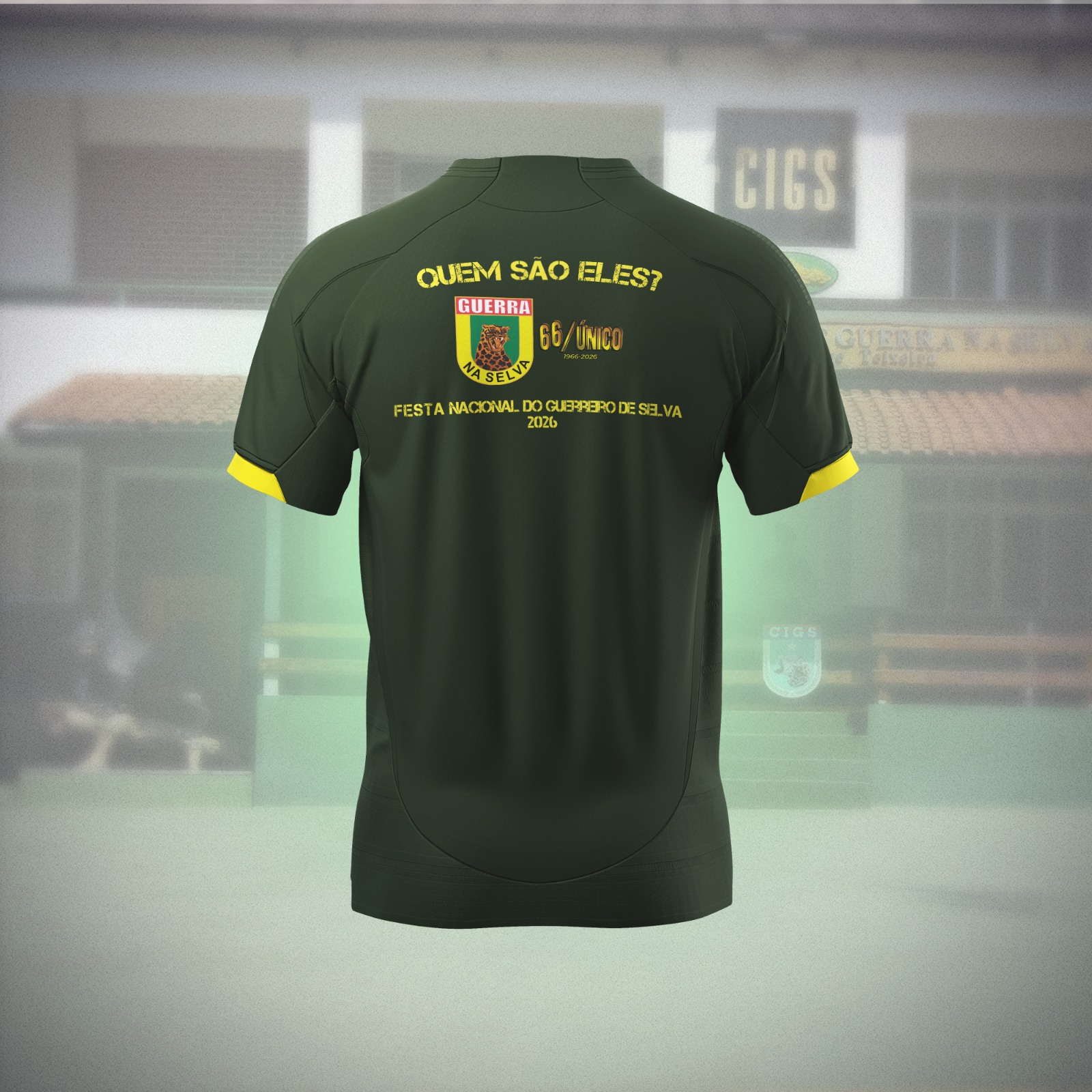 Camisa Guerreiro de Selva Masculino