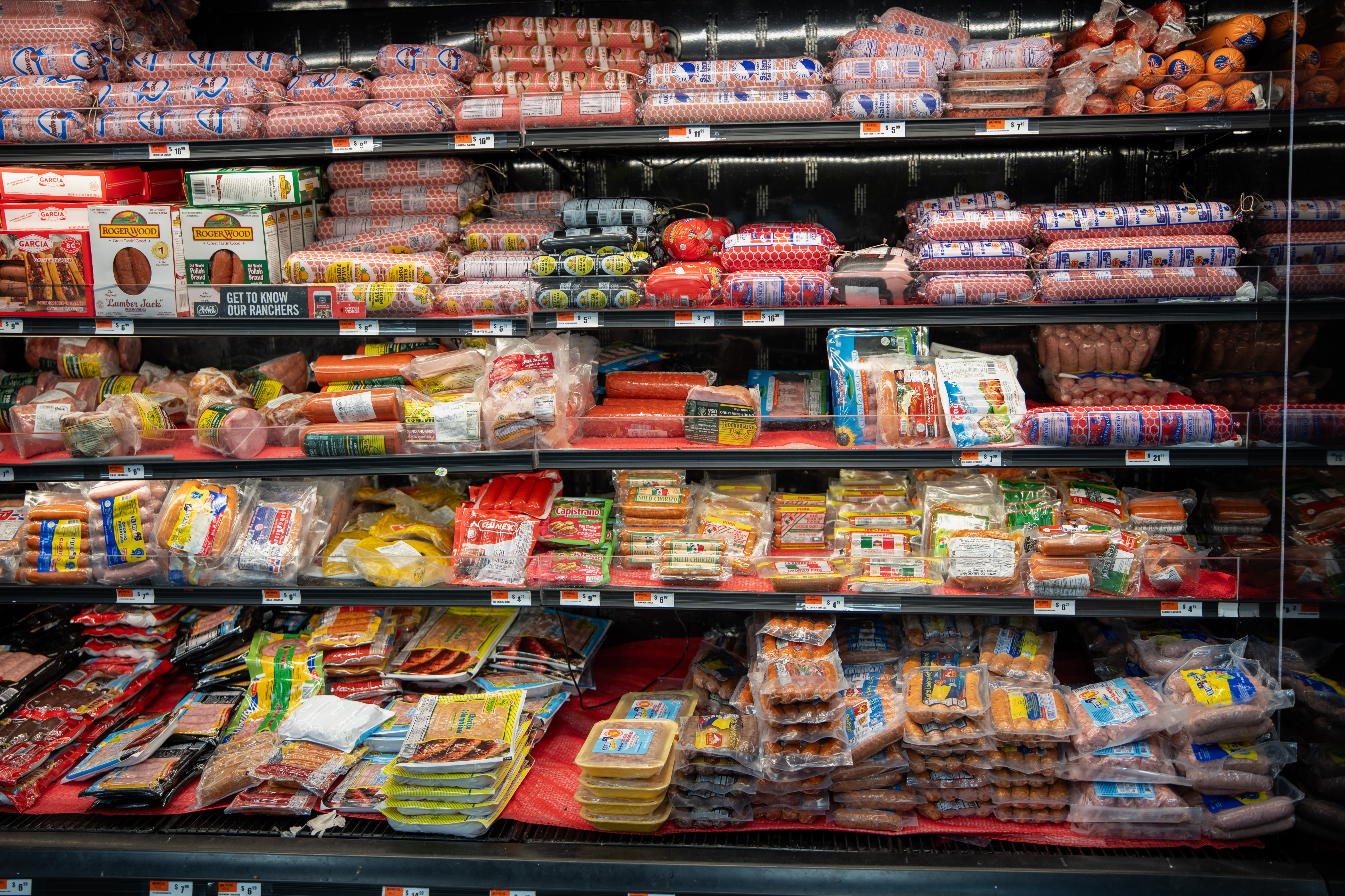 Variedad de embutidos