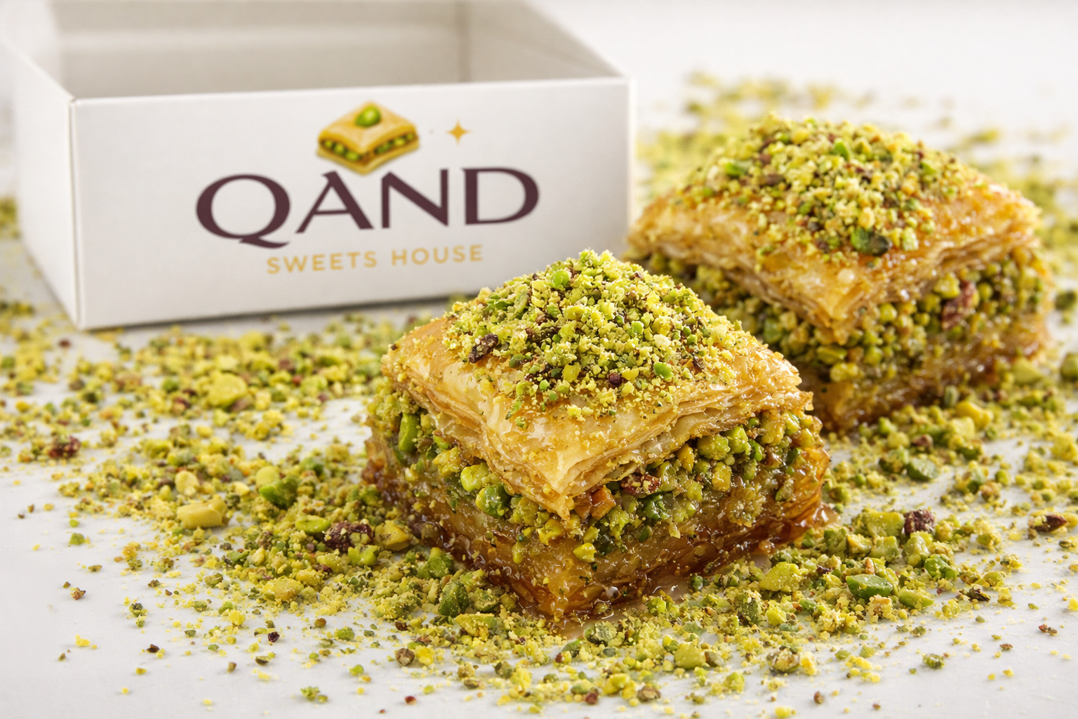 Classic Baklava with Pistachio