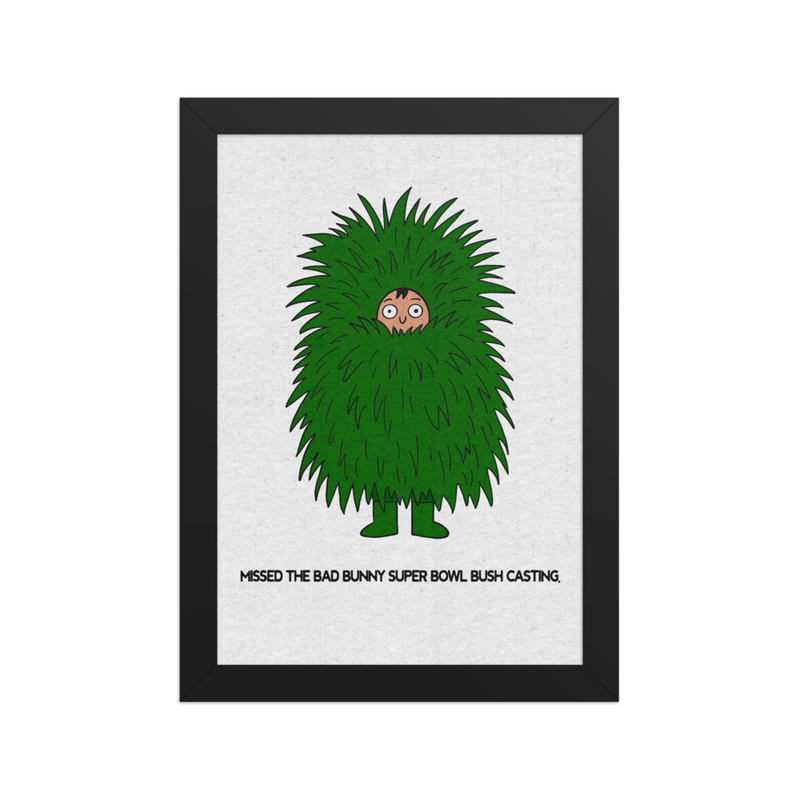 Benito Bushes Poster