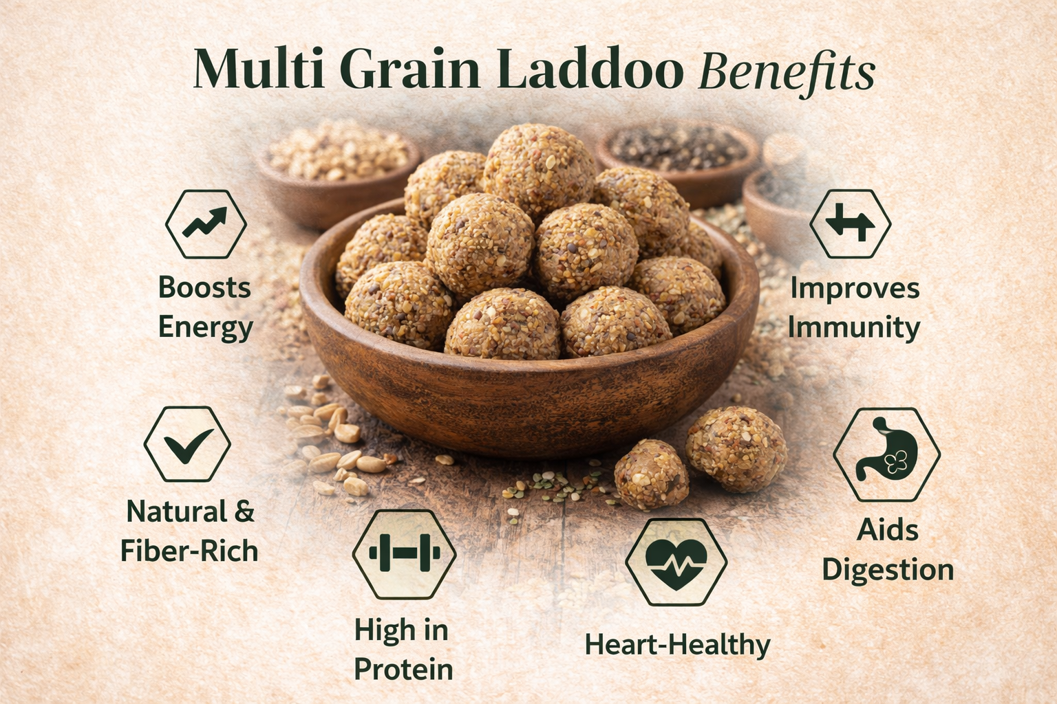 Multigrain Ladoo