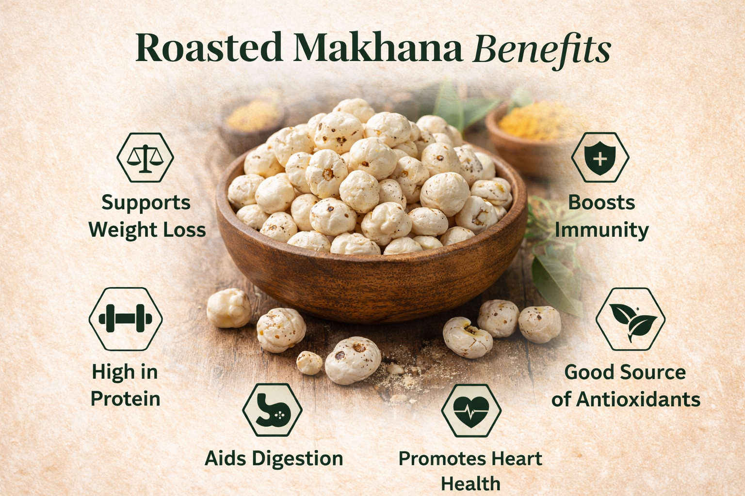 Roasted Makhana