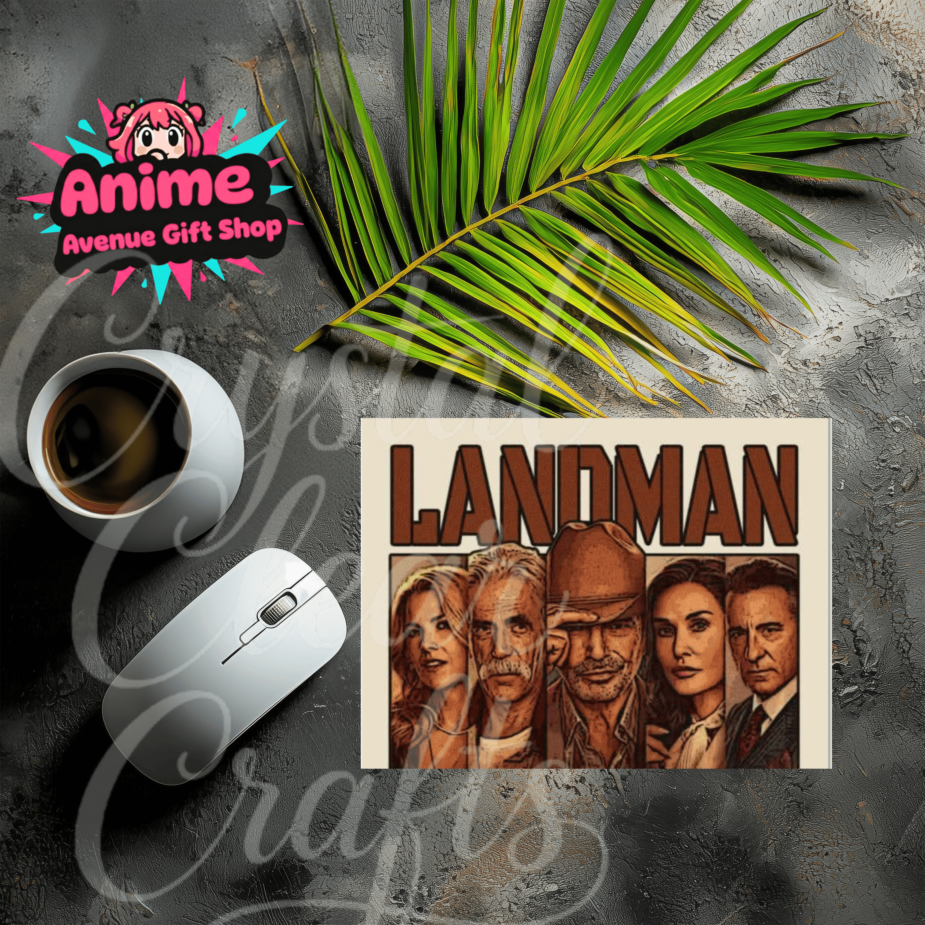 Landman Anime Mouse Pad