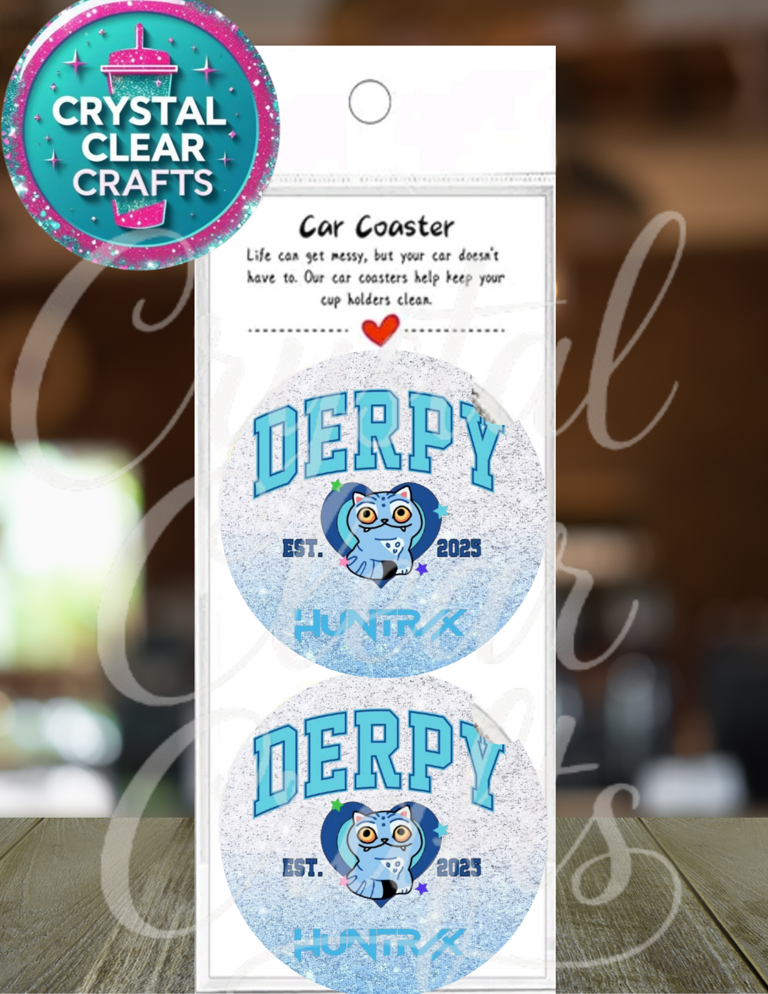 Anime Inspired Car Coaster Set