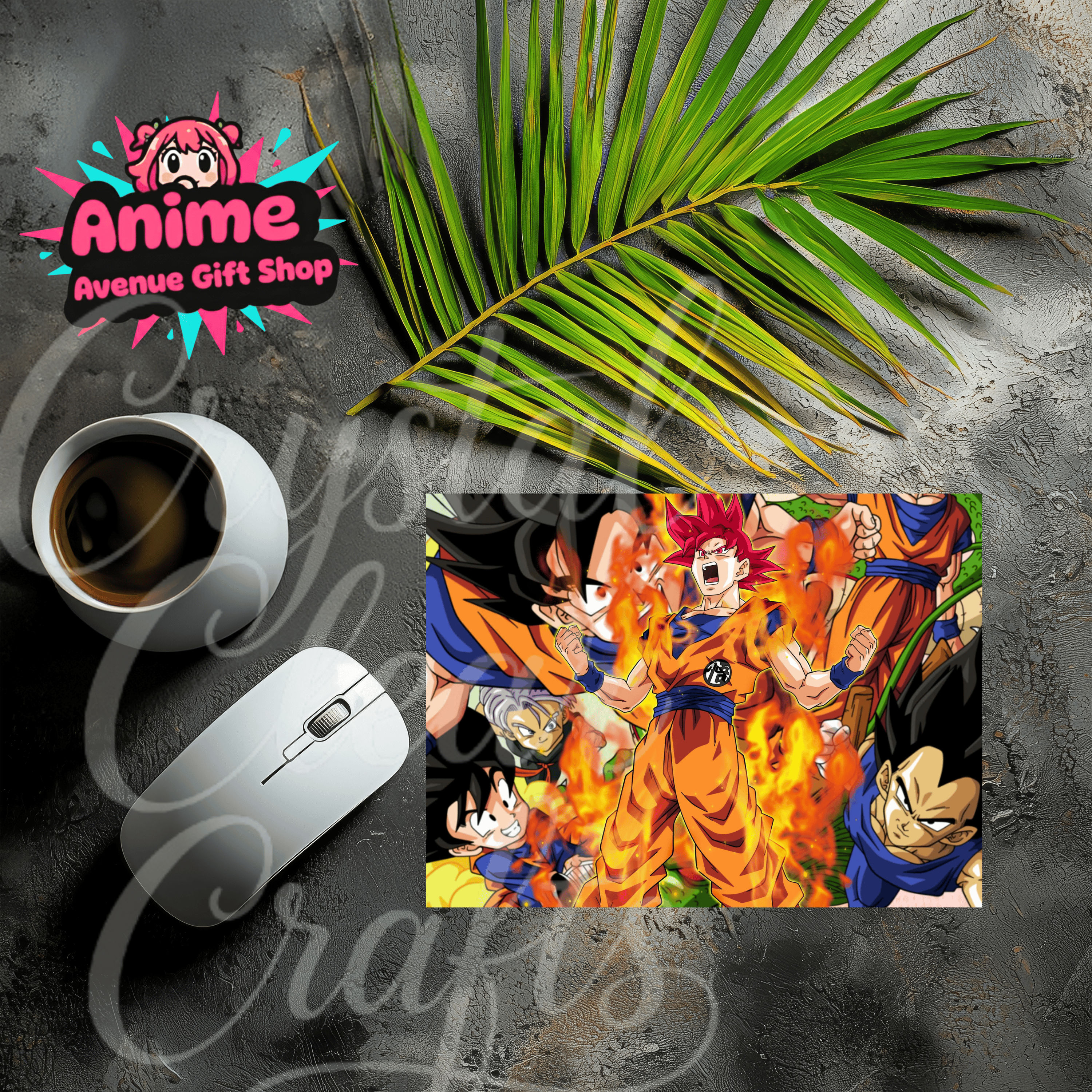 Dragon Ball Z Goku Mouse Pad