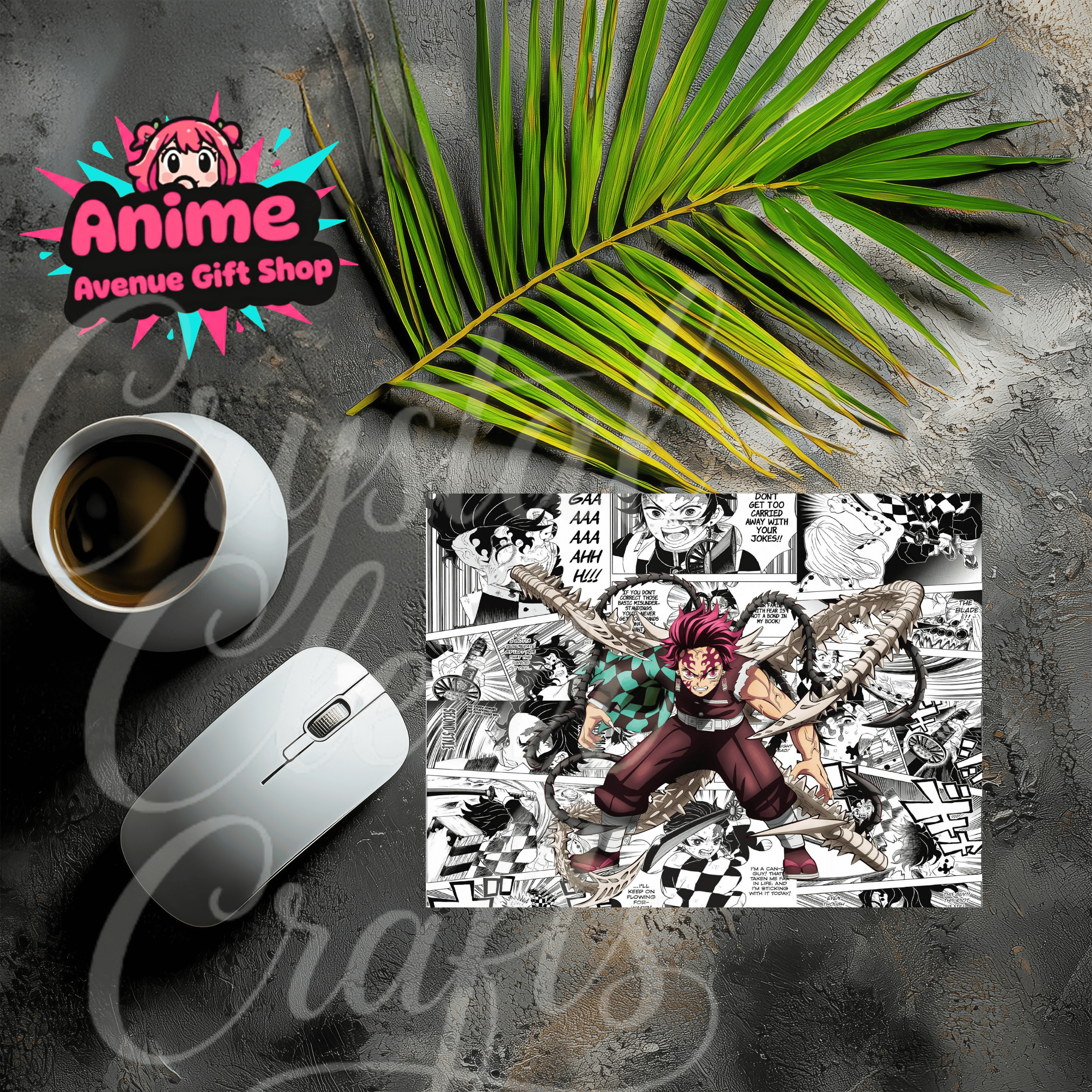 Anime Manga Character Desk Mat