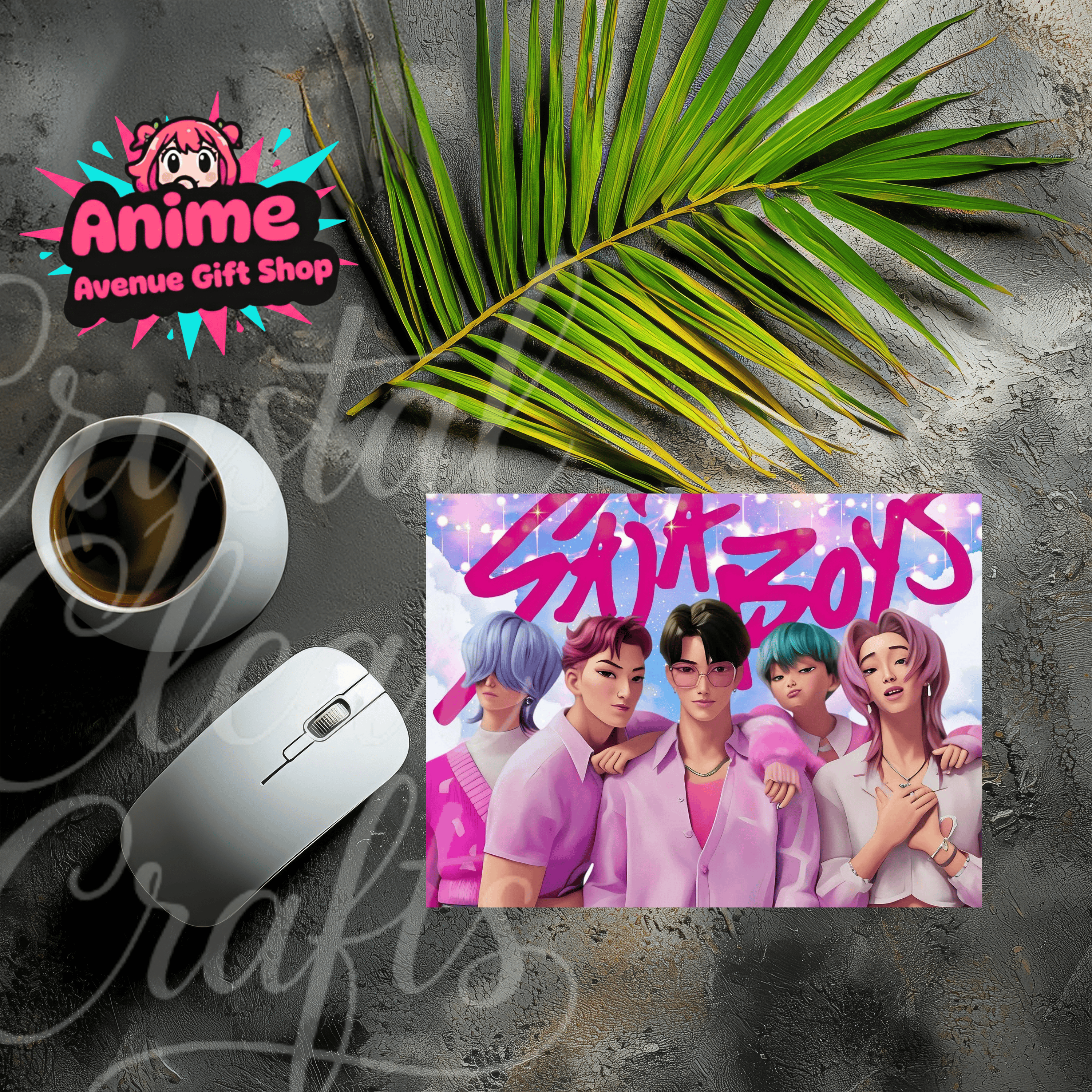 SAYA Boys Anime Mouse Pad