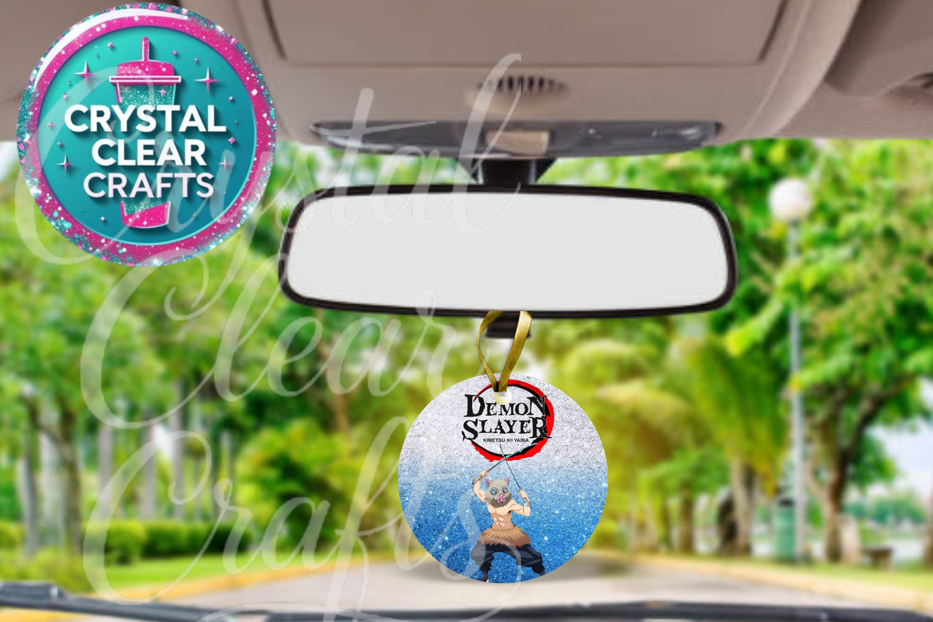 Anime Inspired Car Hanging Display