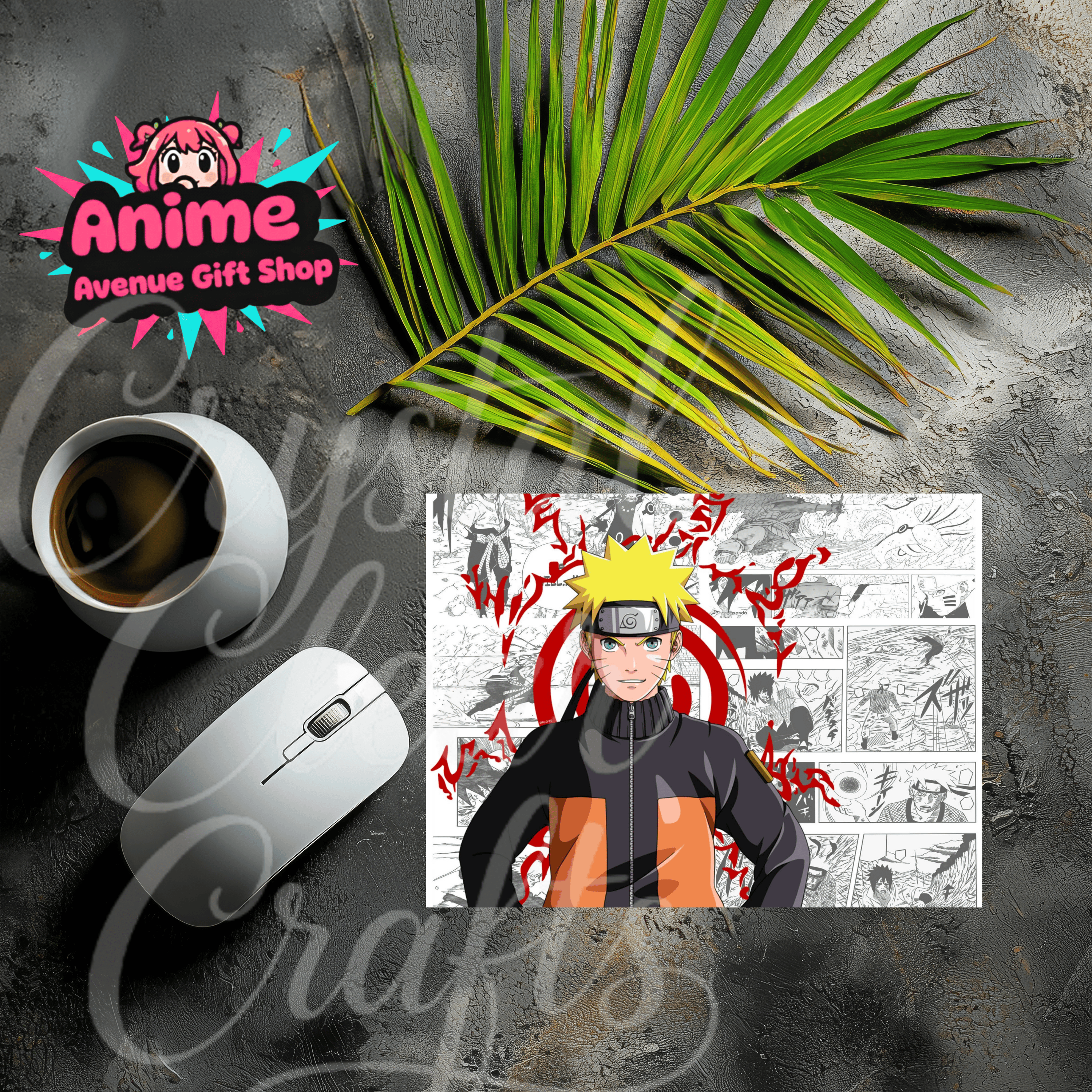 Anime Character Mouse Pad