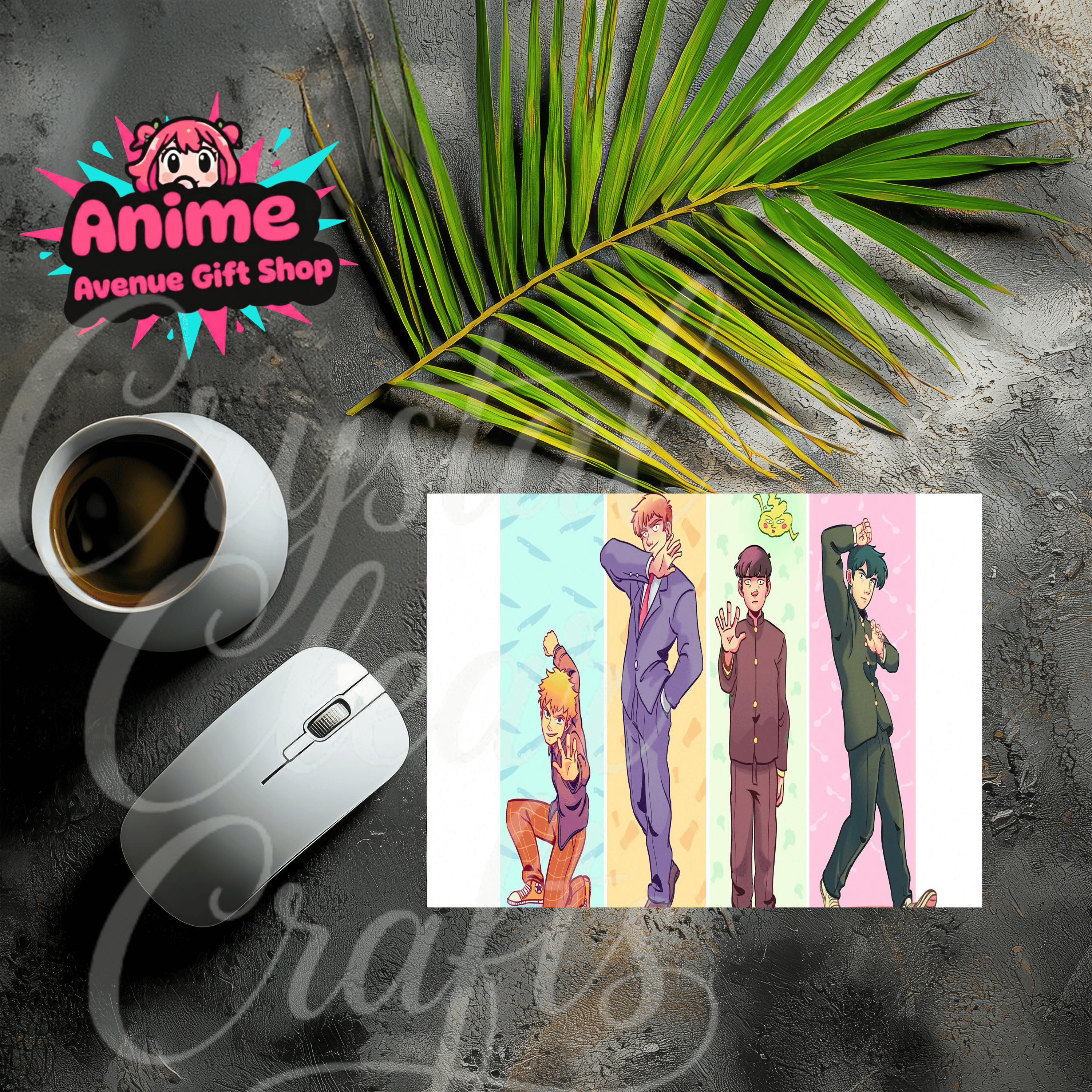 Anime Character Mouse Pad