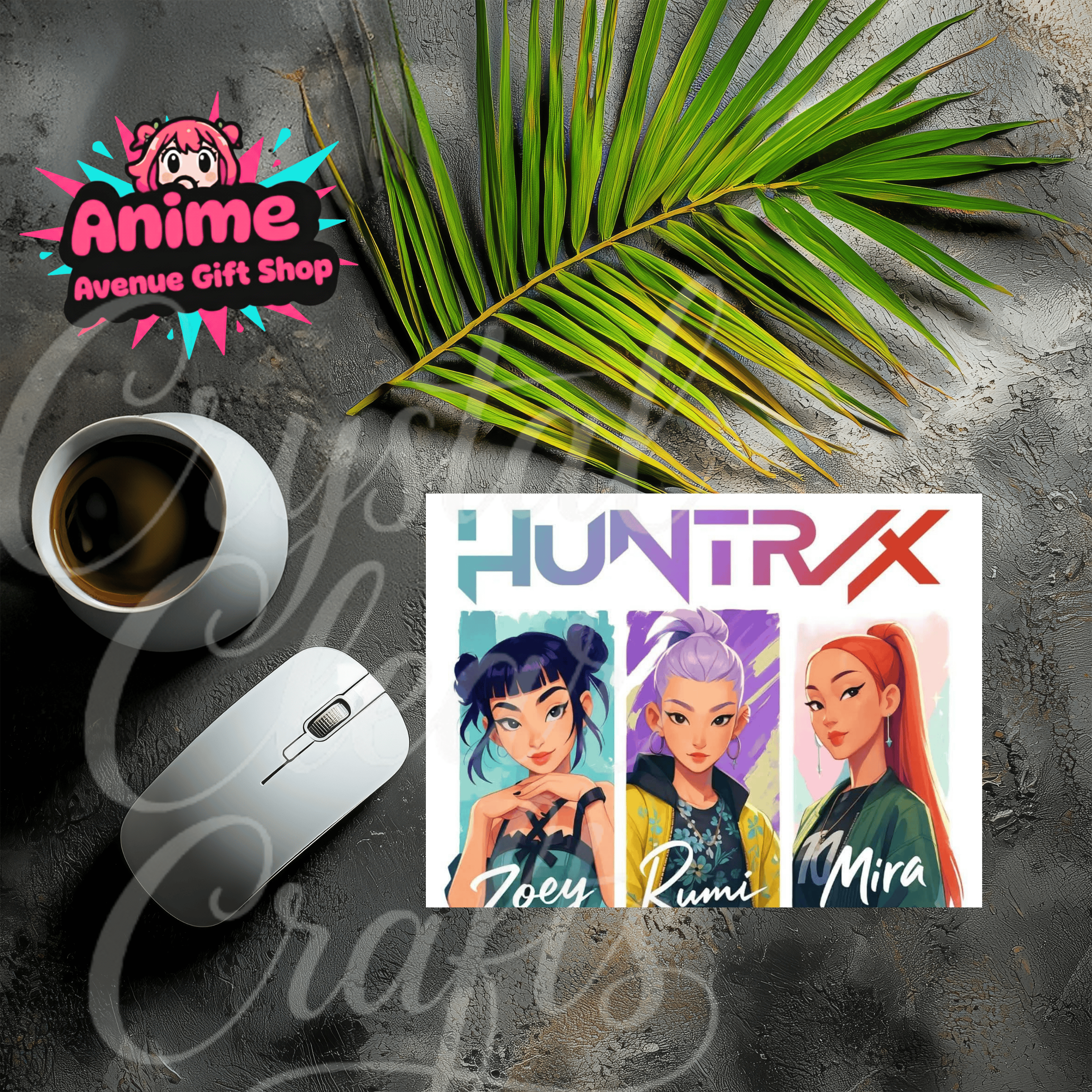 HUNTRIX Anime Character Mousepad