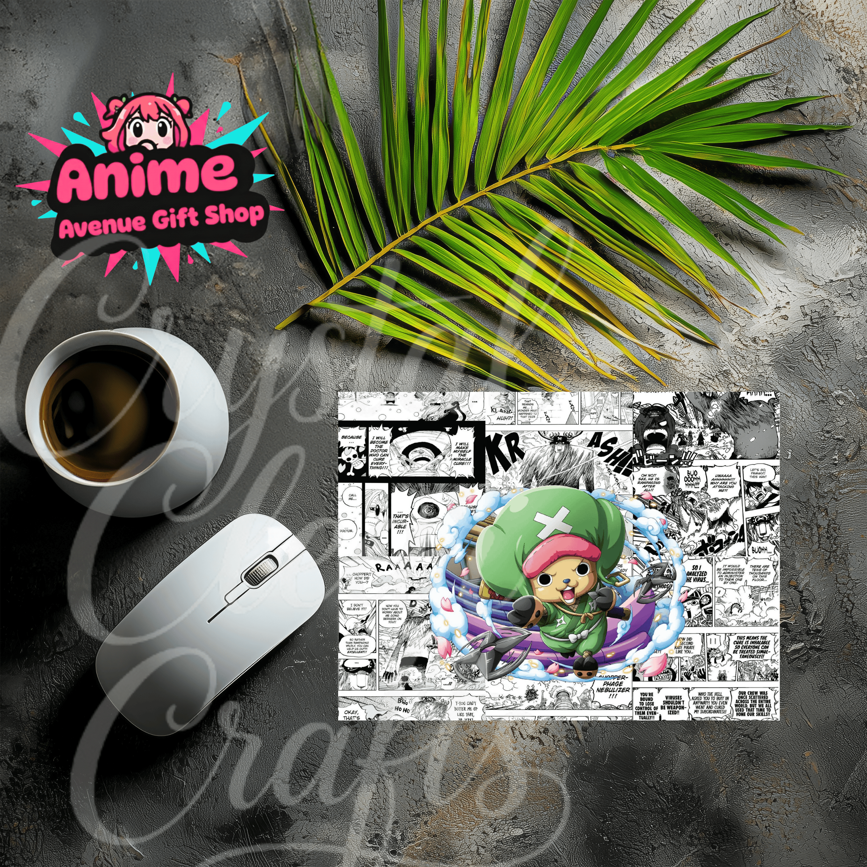 Anime Character Mouse Pad