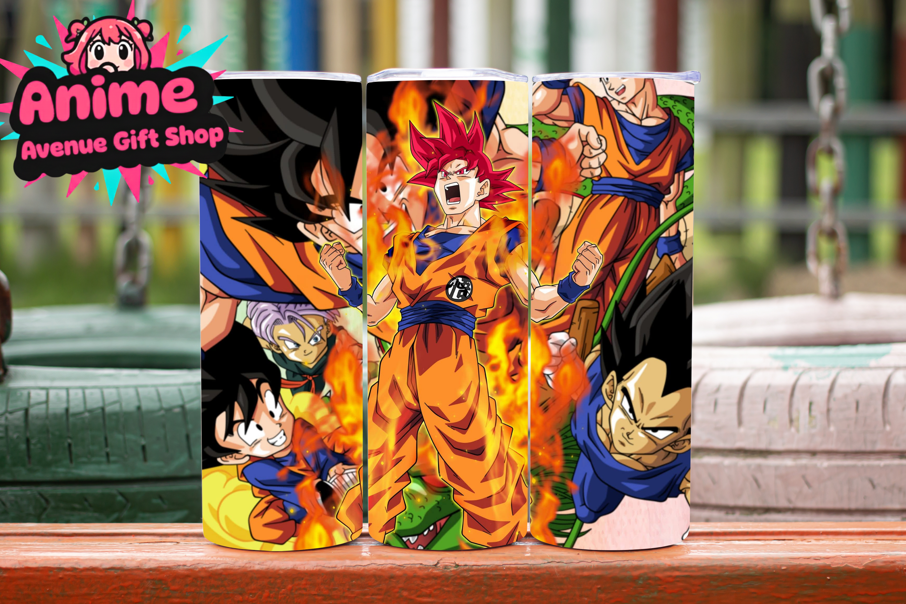 Dragon Ball Z Digital Tumbler Wrap