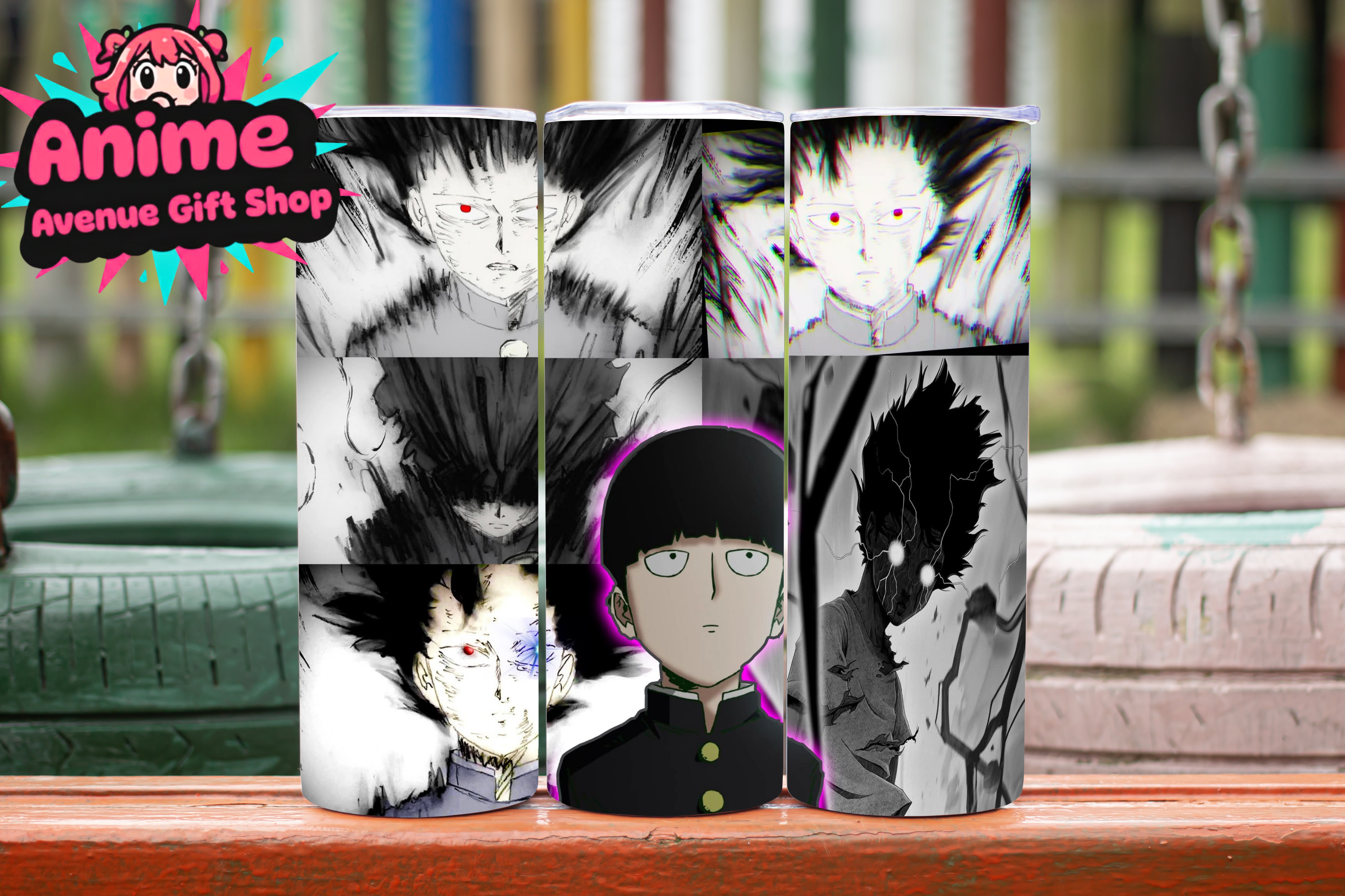 Anime Character Digital Tumbler Wrap