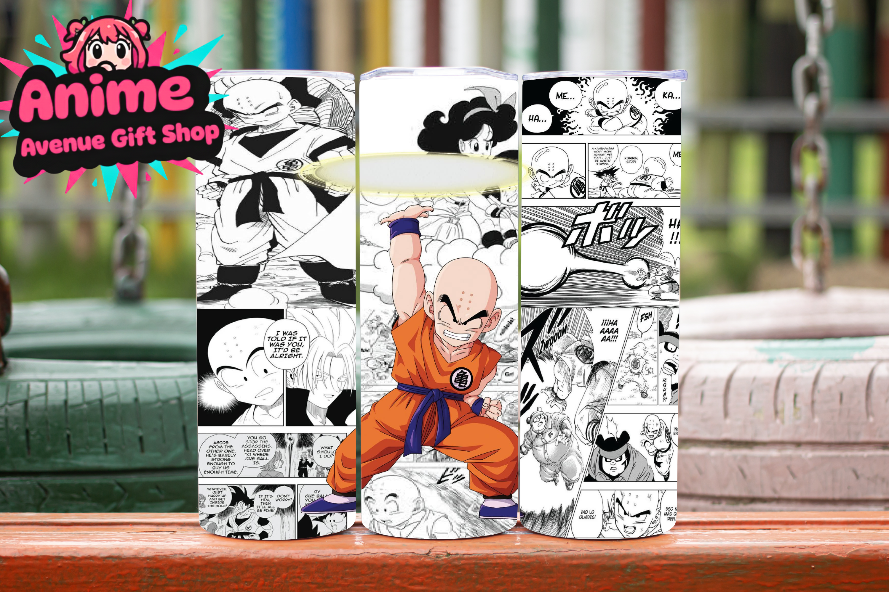 Dragon Ball Manga Tumbler Wrap