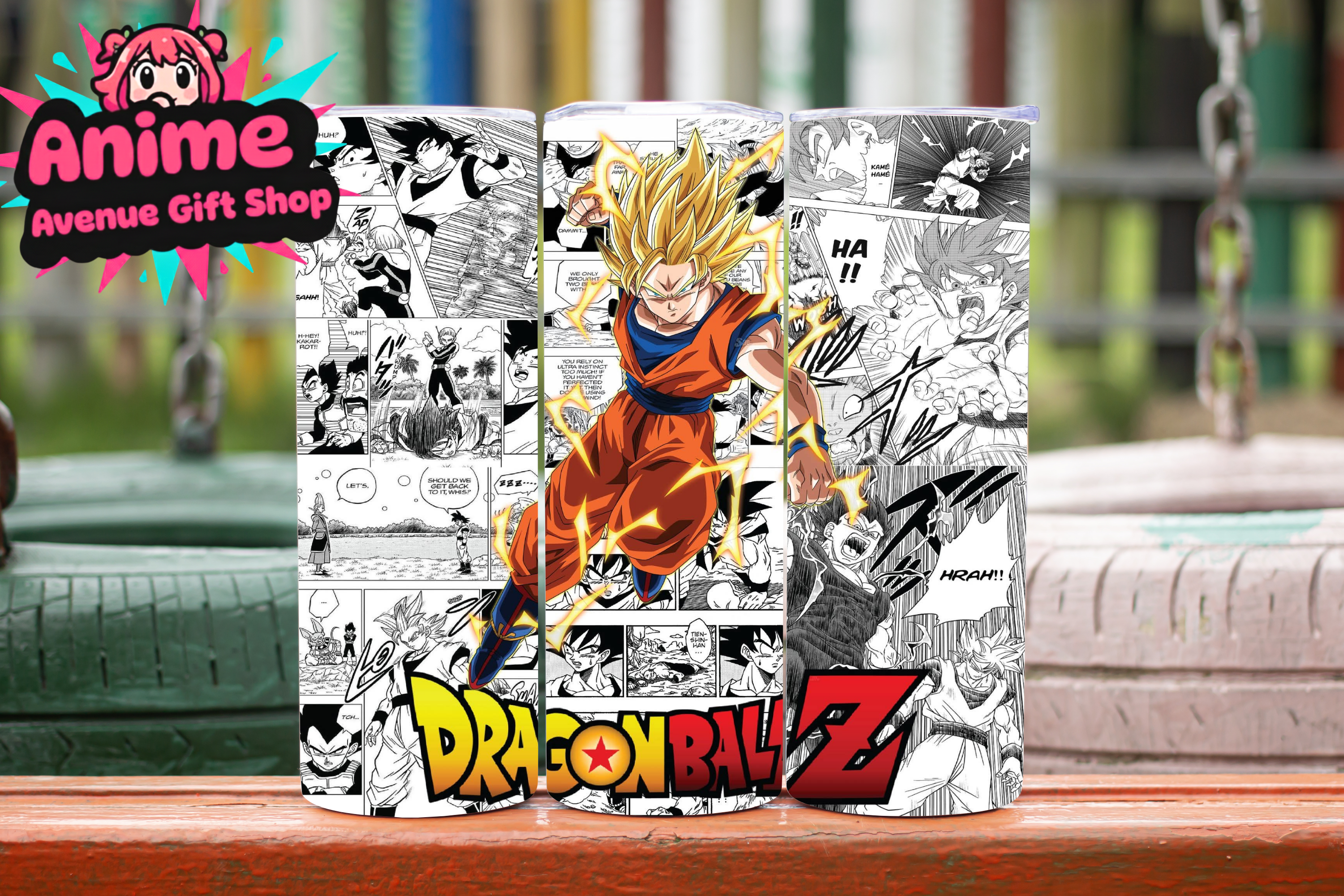 Dragon Ball Z Digital Tumbler Wrap