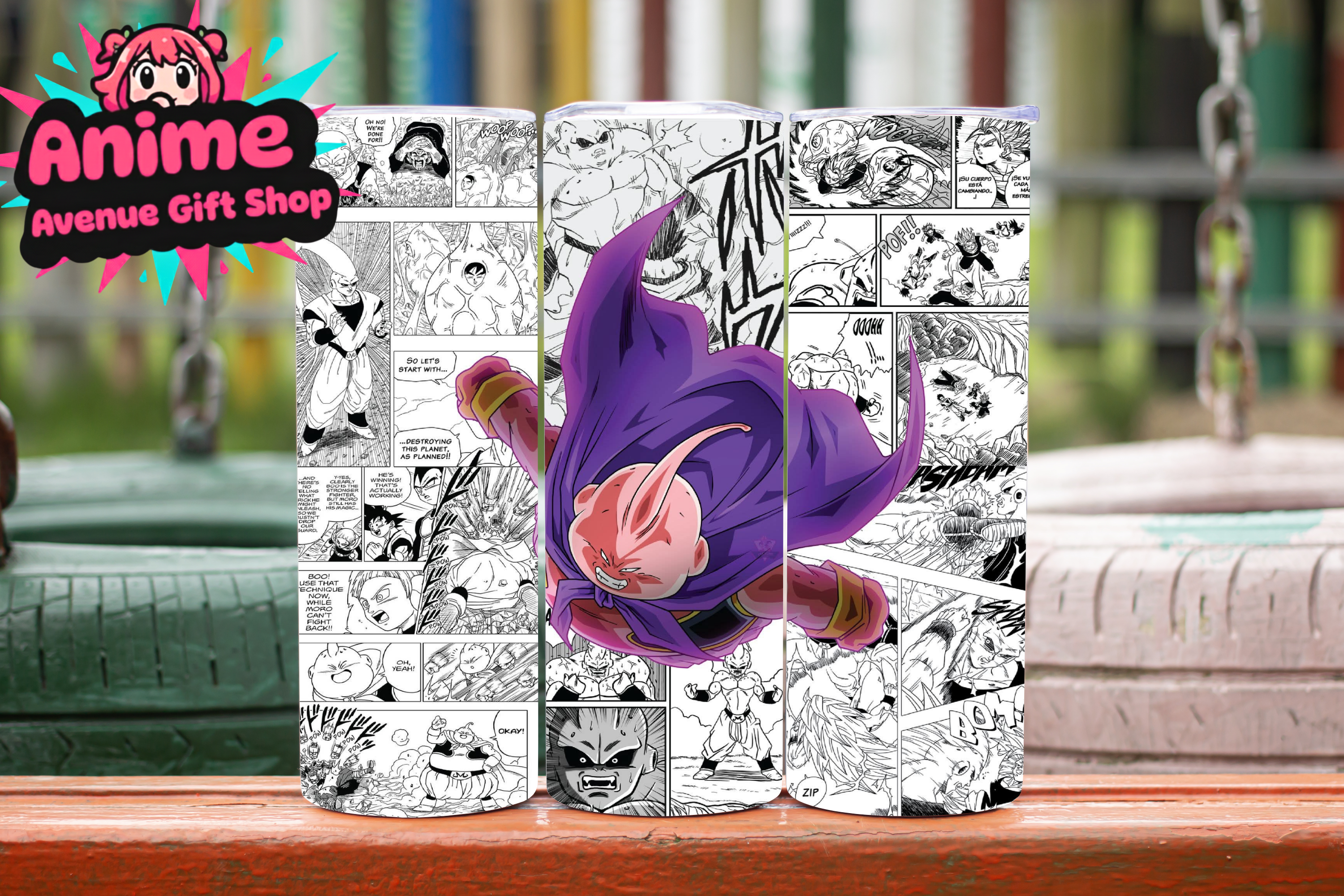 Anime Manga Tumbler Digital Wrap