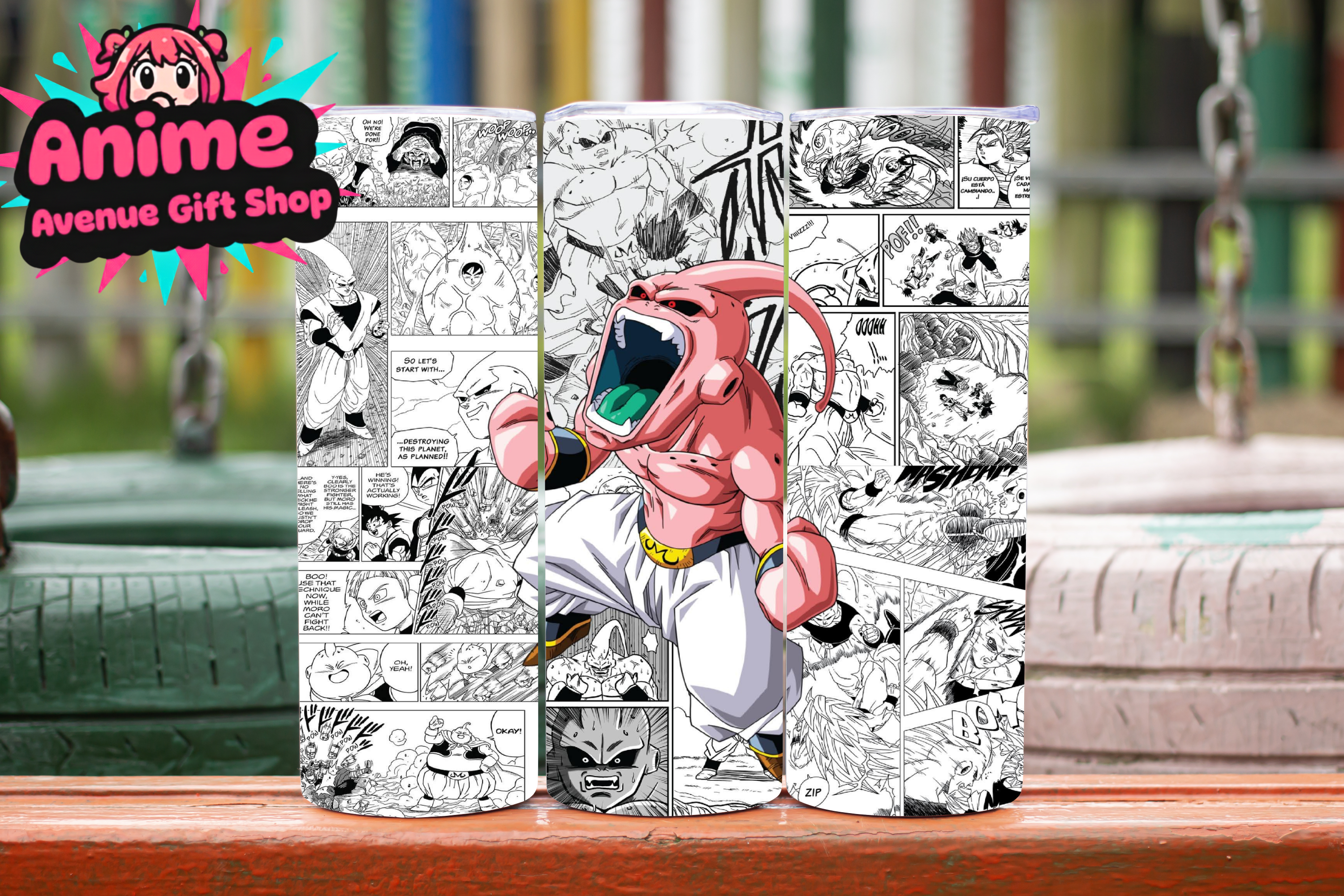 Dragon Ball Comic Tumbler Wrap