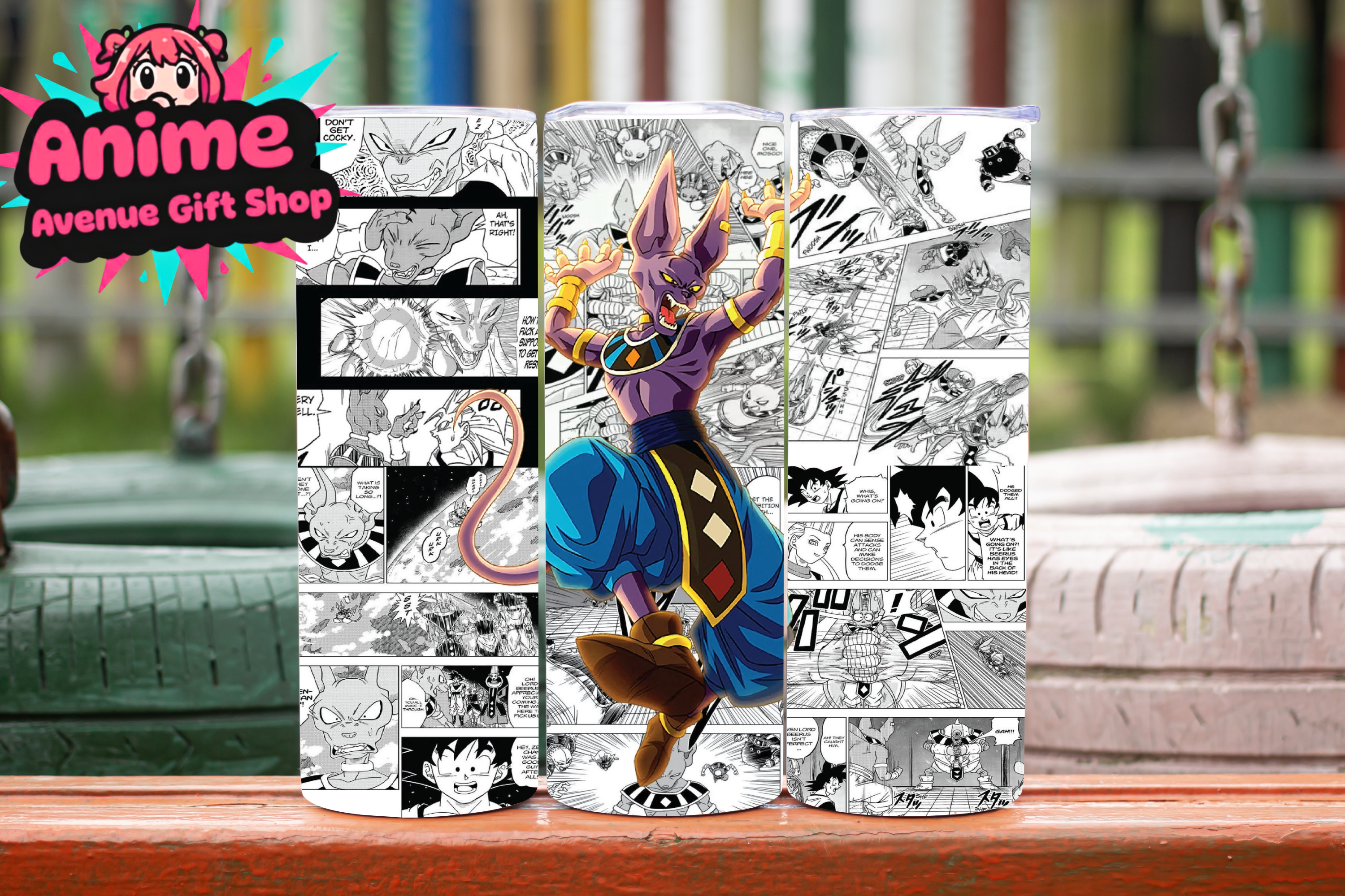 Dragon Ball Manga Tumbler Wrap