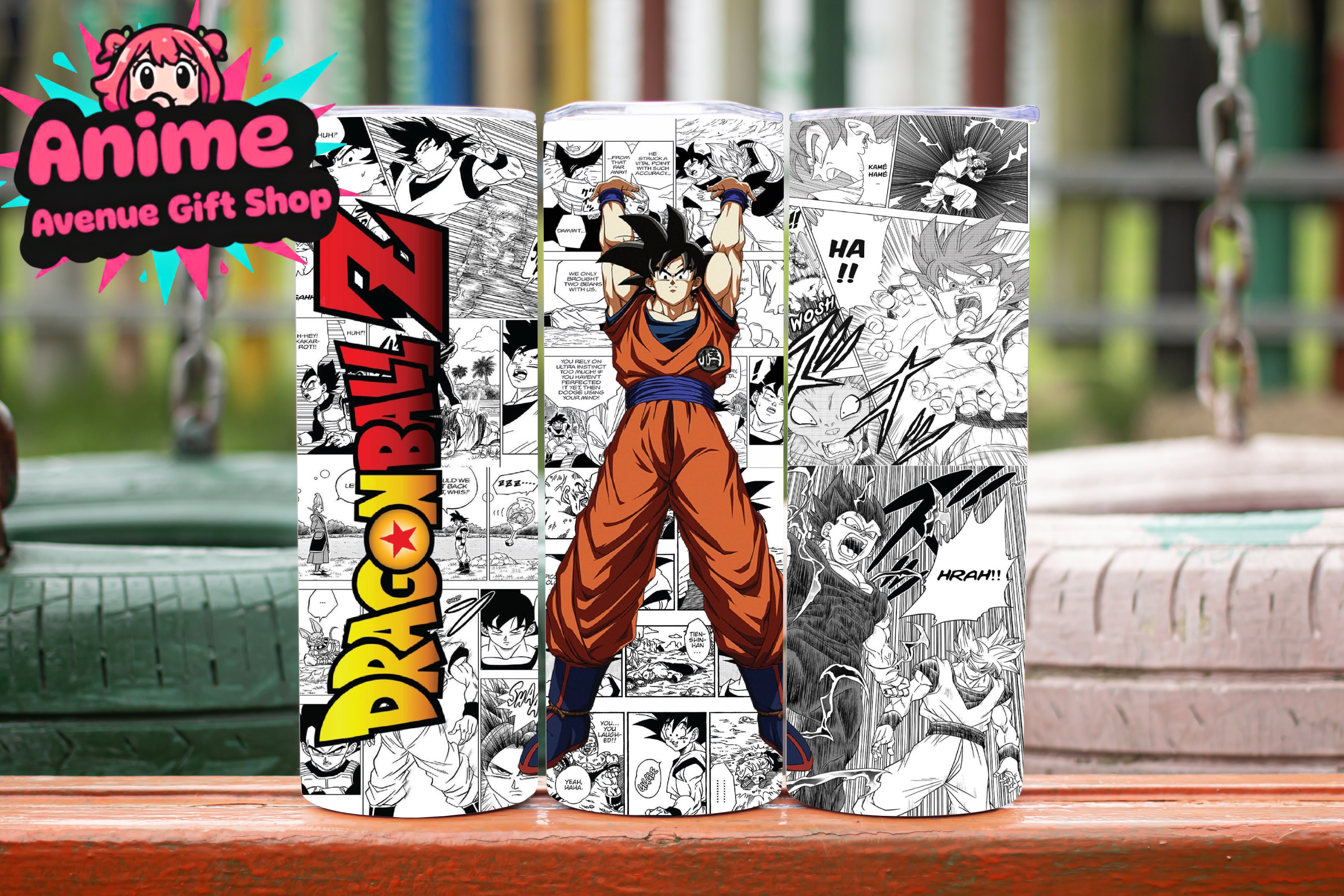 Dragon Ball Z Digital Tumbler Wrap