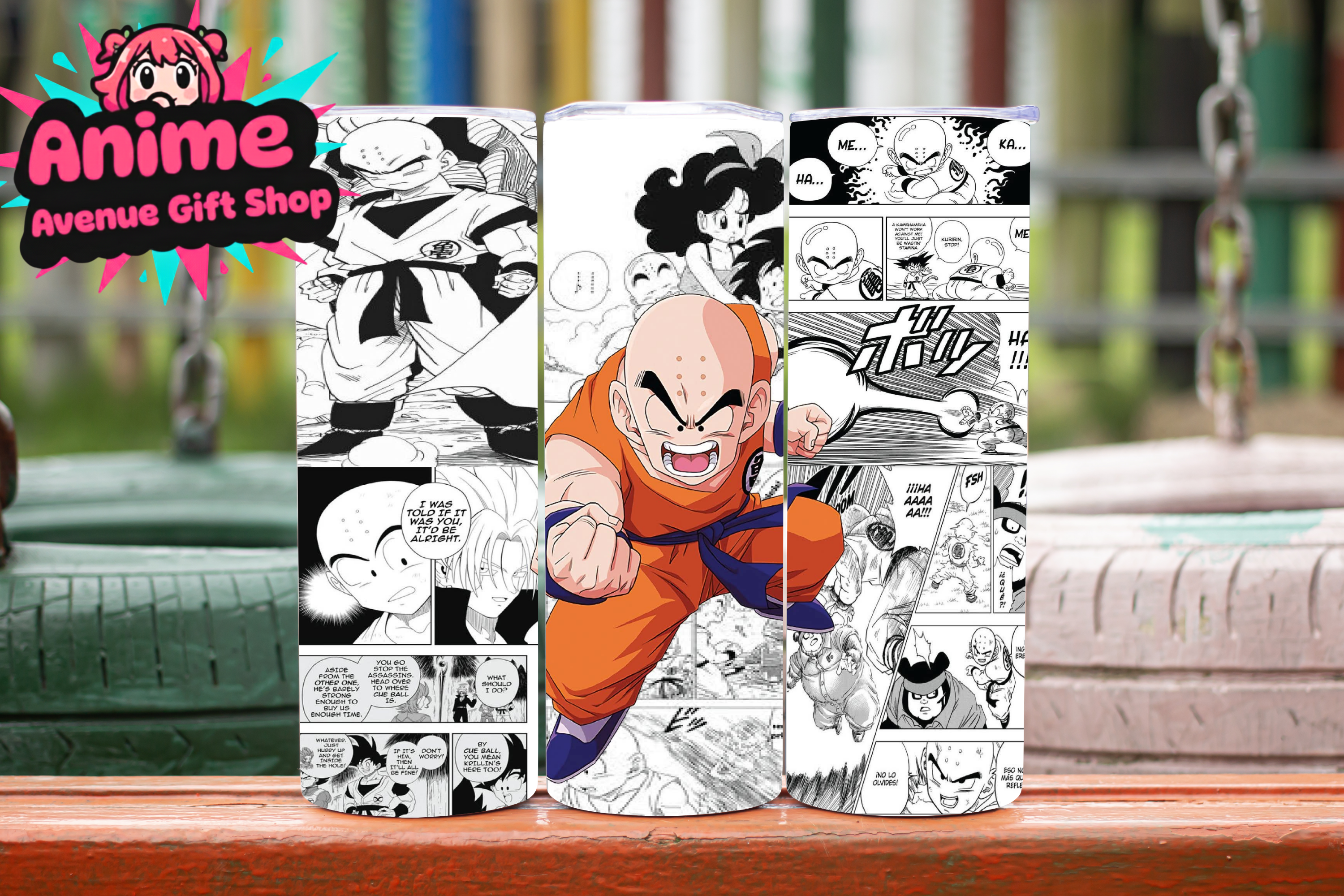 Dragon Ball Manga Tumbler Wrap