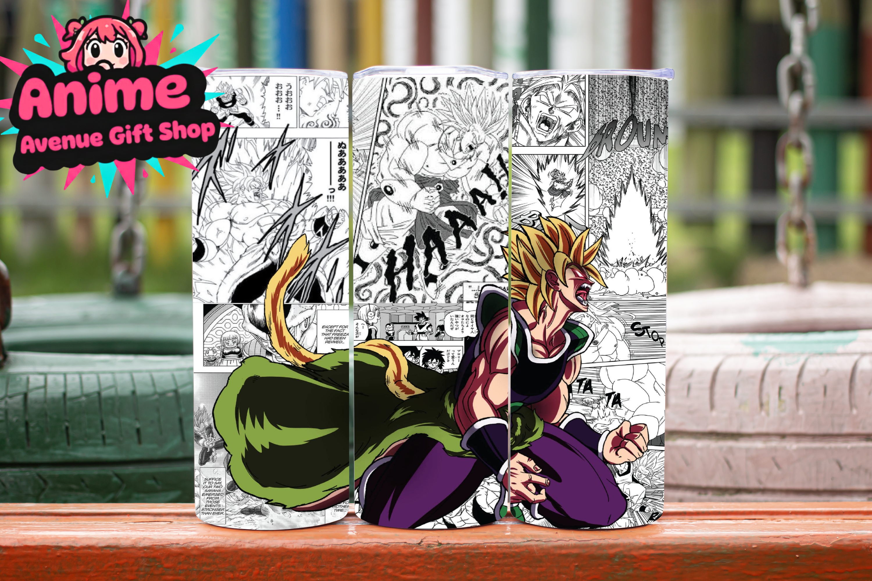 Dragon Ball Z Manga Tumbler Wrap