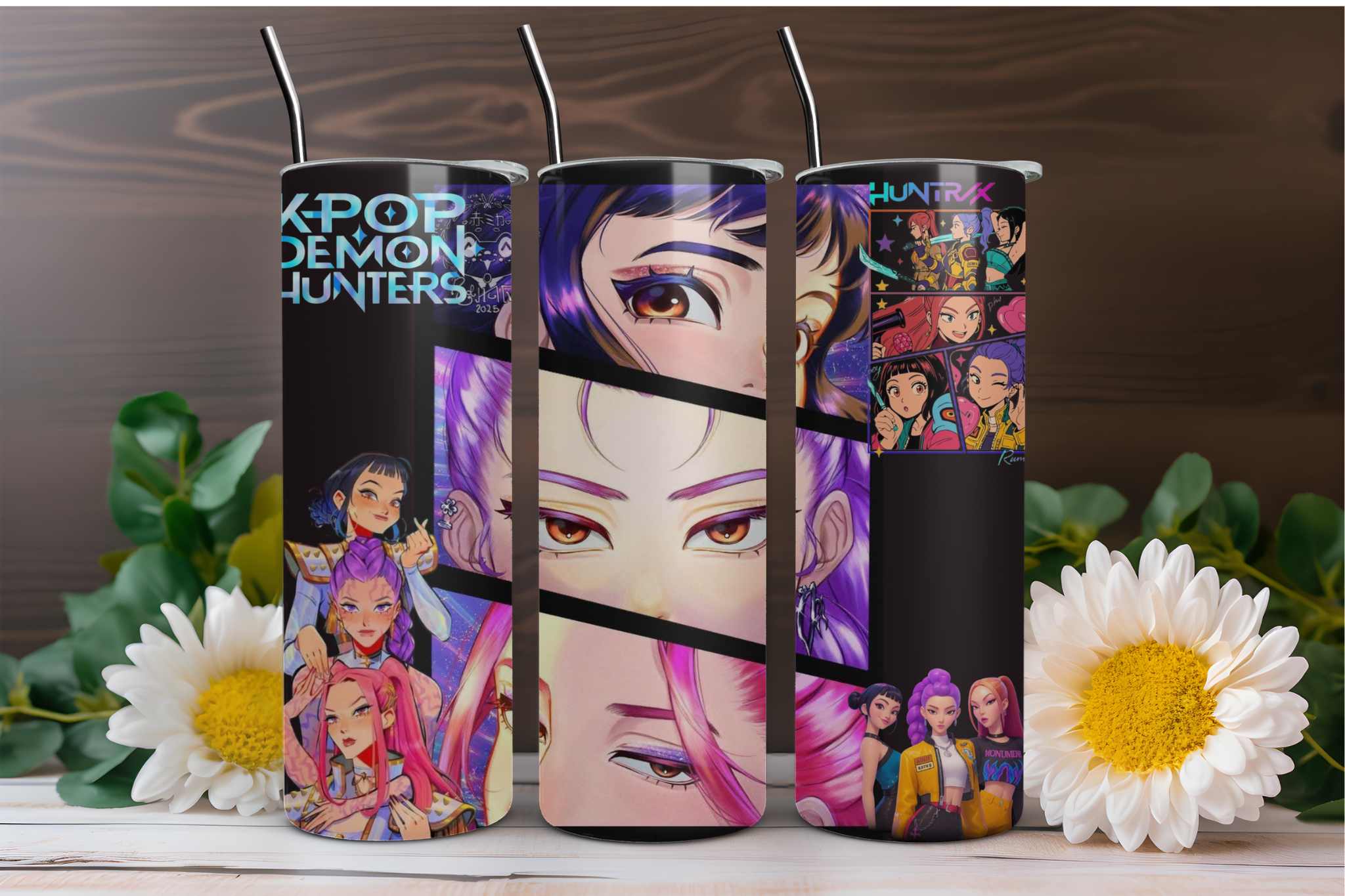 Anime Inspired 20oz Digital Tumbler WRAP Straight and Tapered