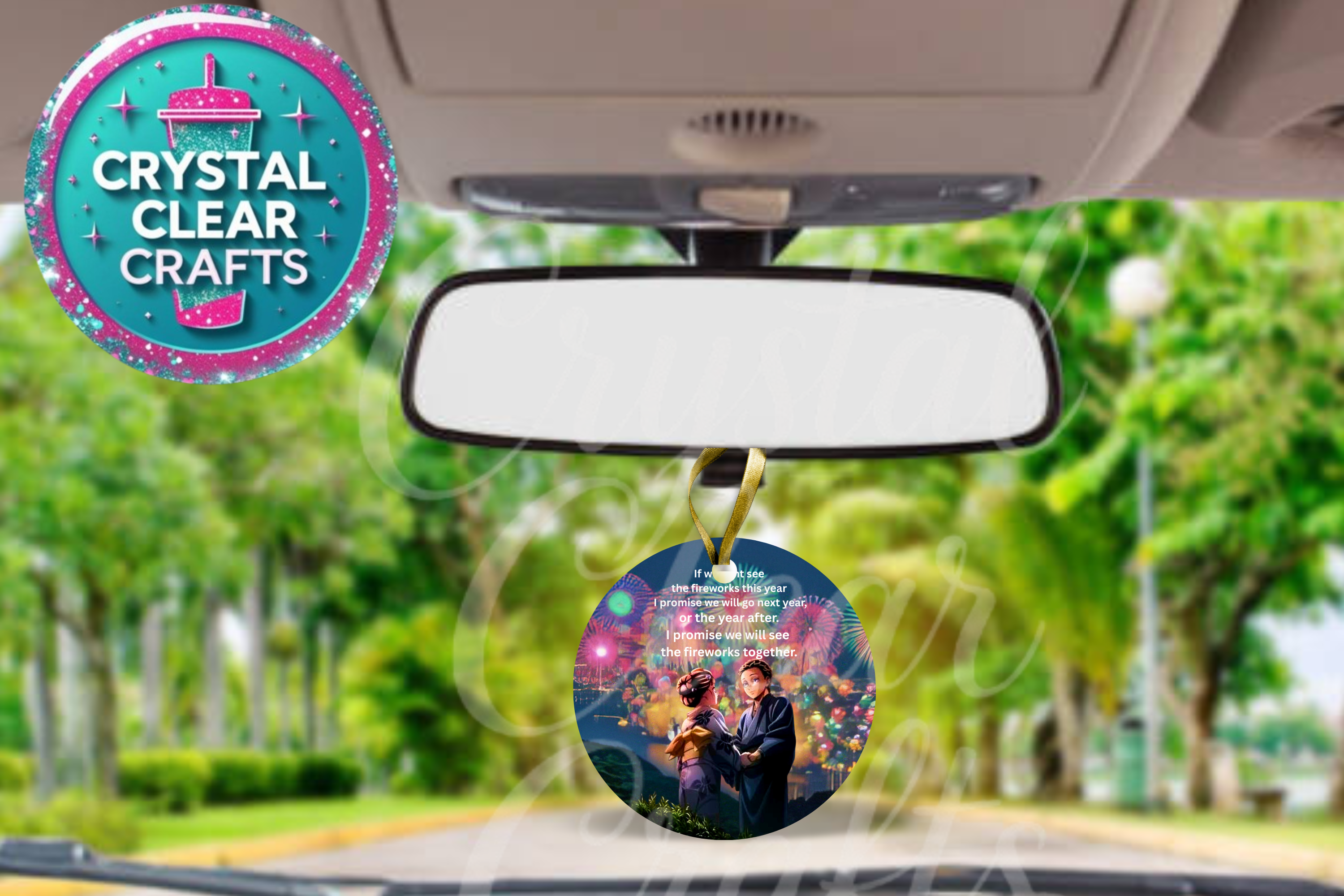 Anime Inspired Double-Sided Ornament