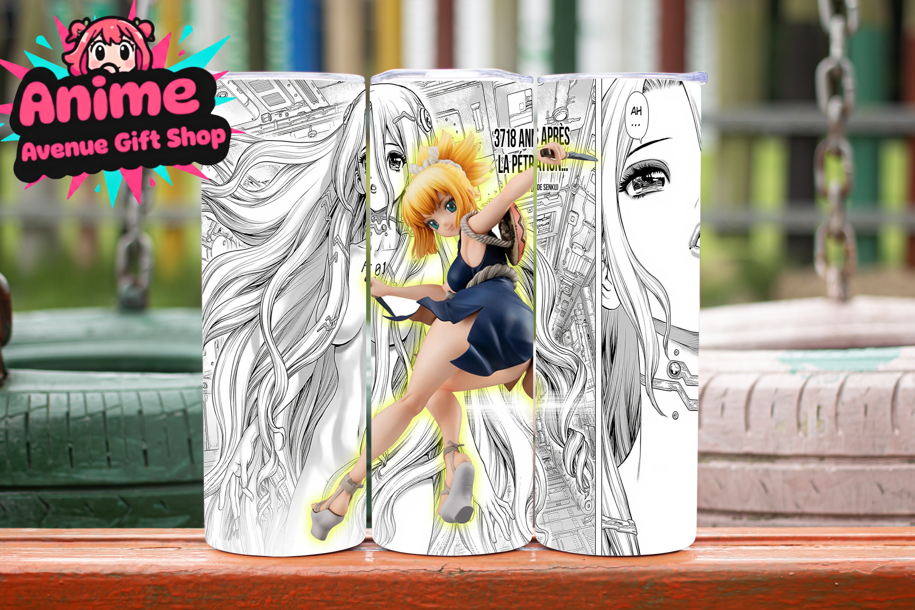 Anime Manga Digital Tumbler Wrap