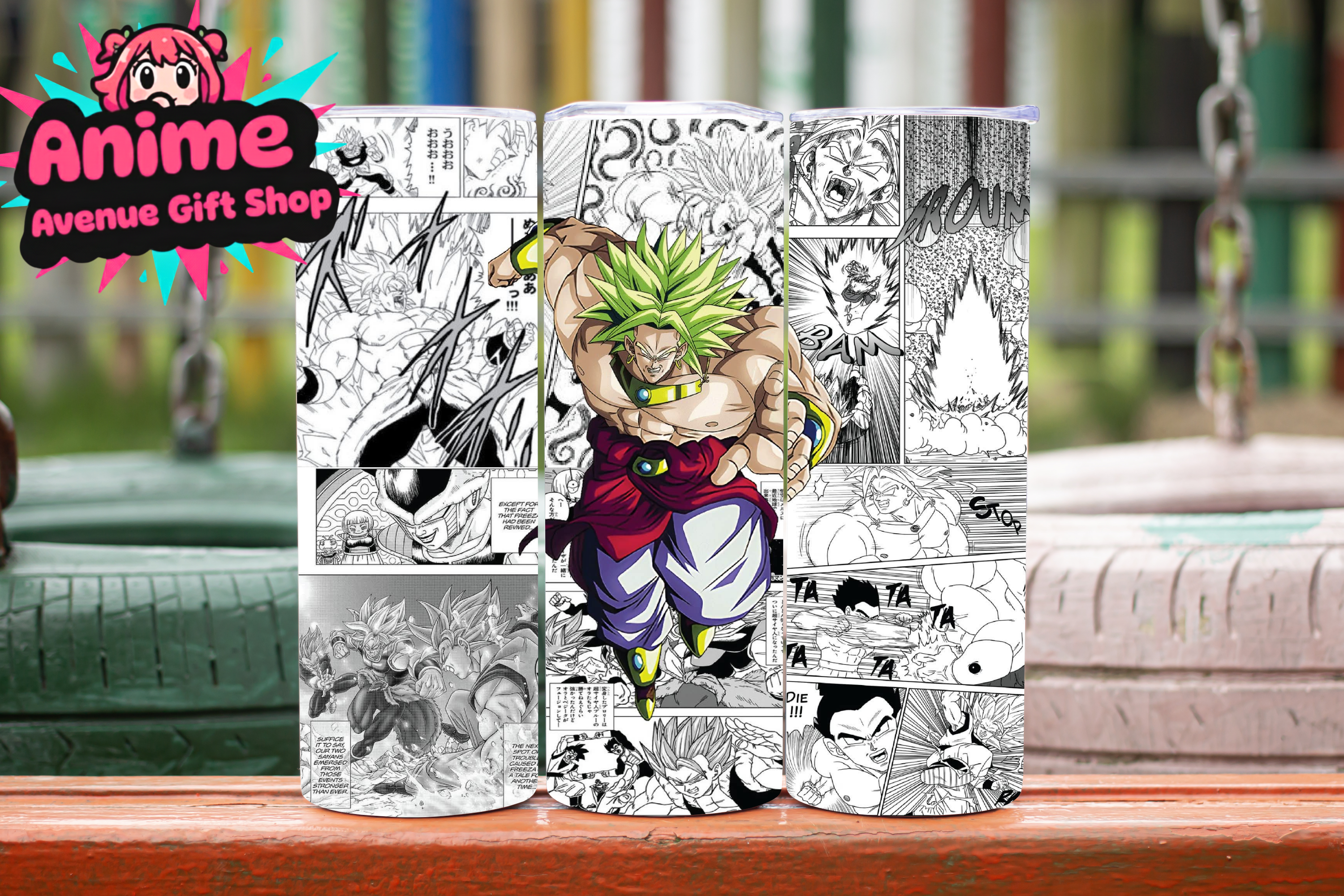 Dragon Ball Manga Tumbler Wrap