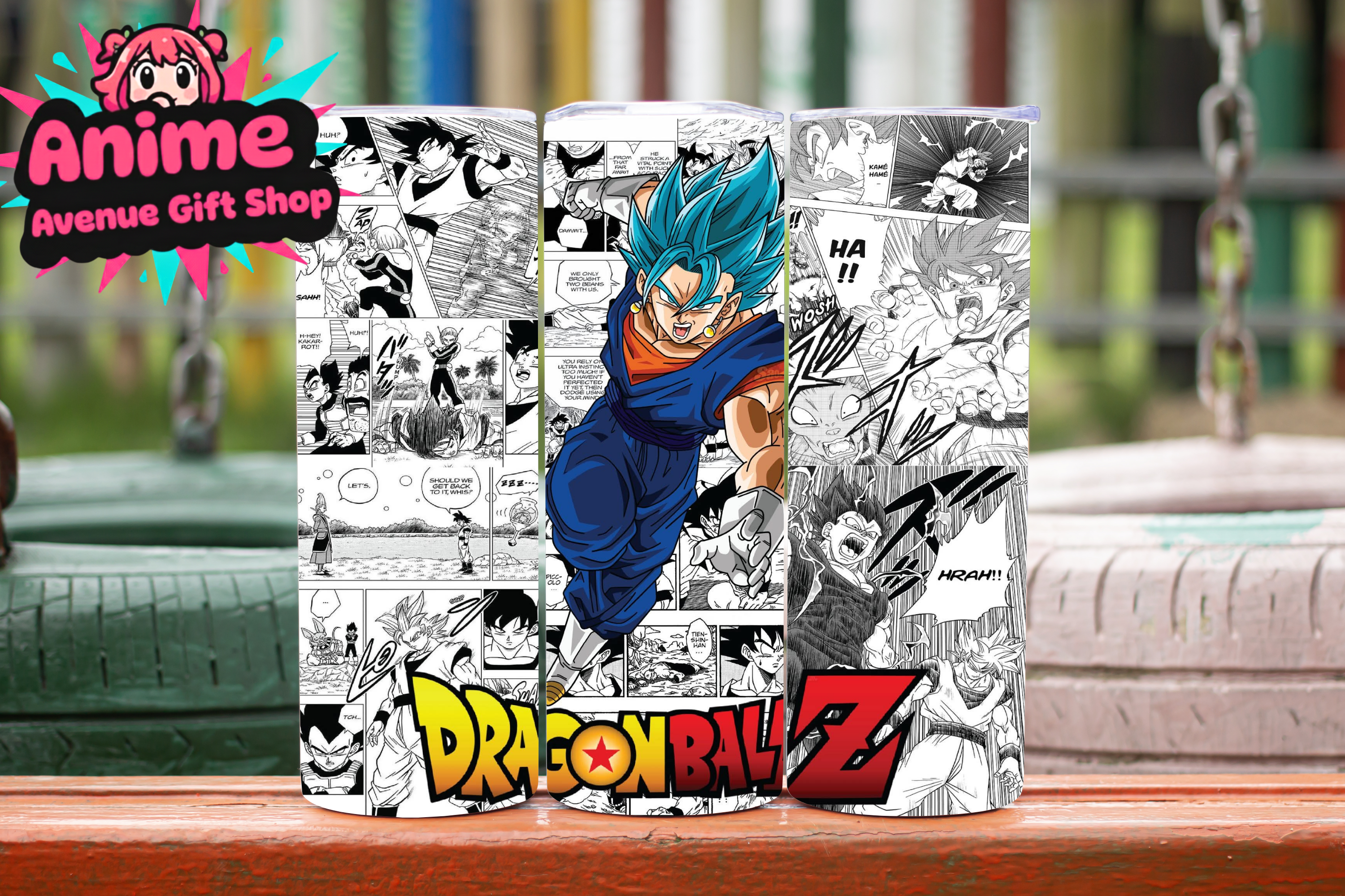 Dragon Ball Z Digital Tumbler wrap