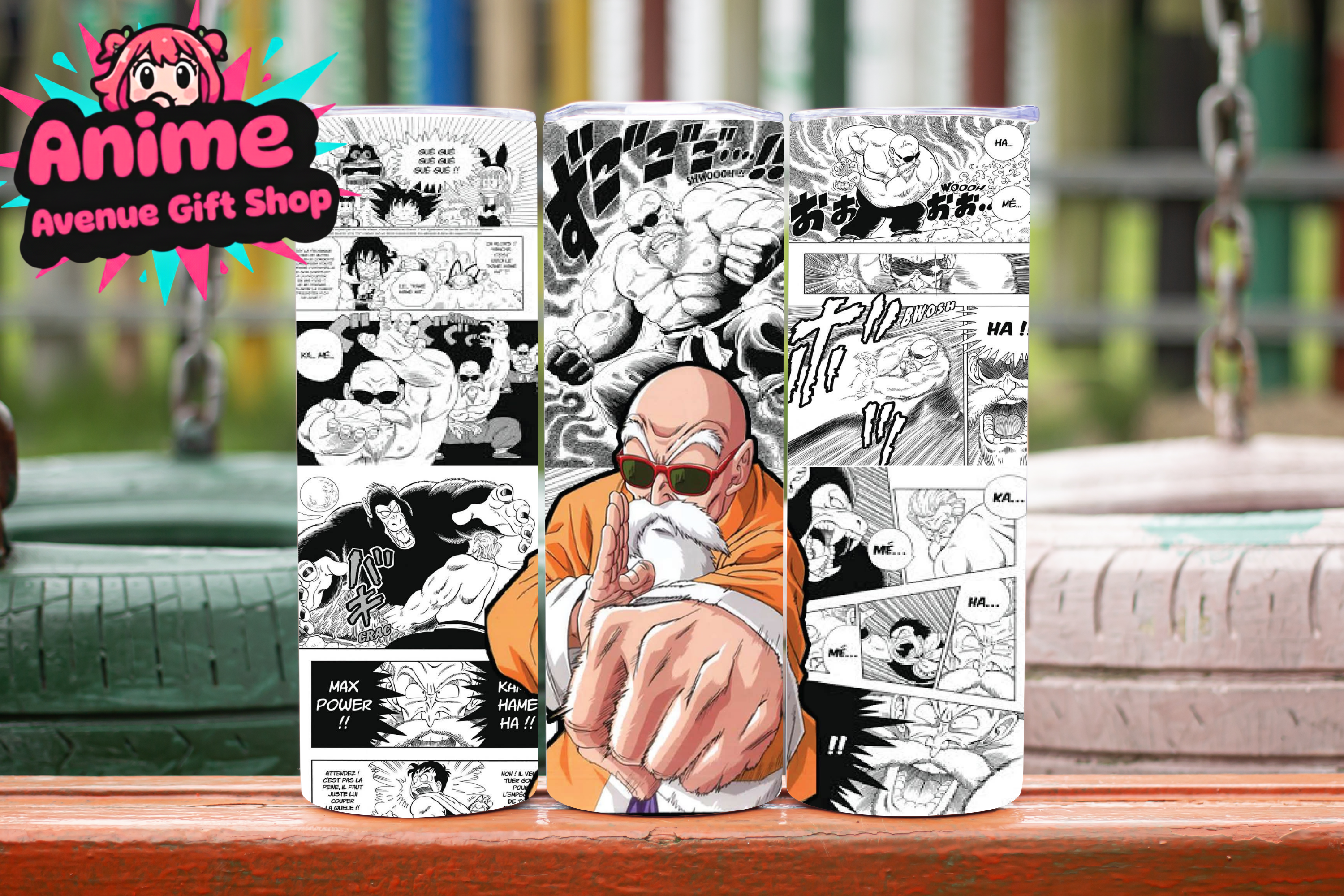 Dragon Ball Comic Tumbler Wrap