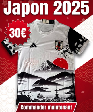 Maillot Japon 2025