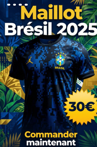 Maillot Brésil 2026