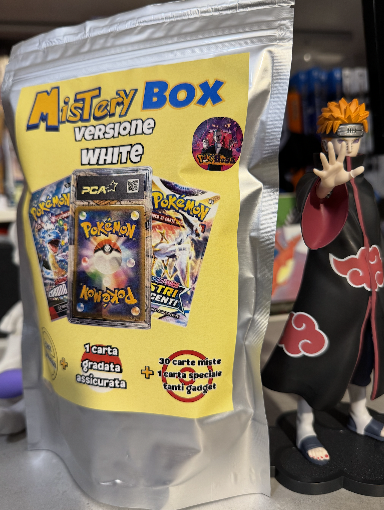 Mistery Box Pokémon con "Gradata" versione White 