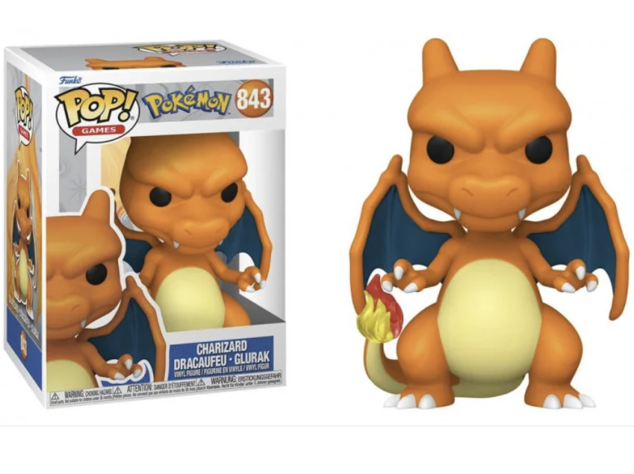 Pokemon POP! Games Vinyl Figure Charizard (EMEA) 9 cm