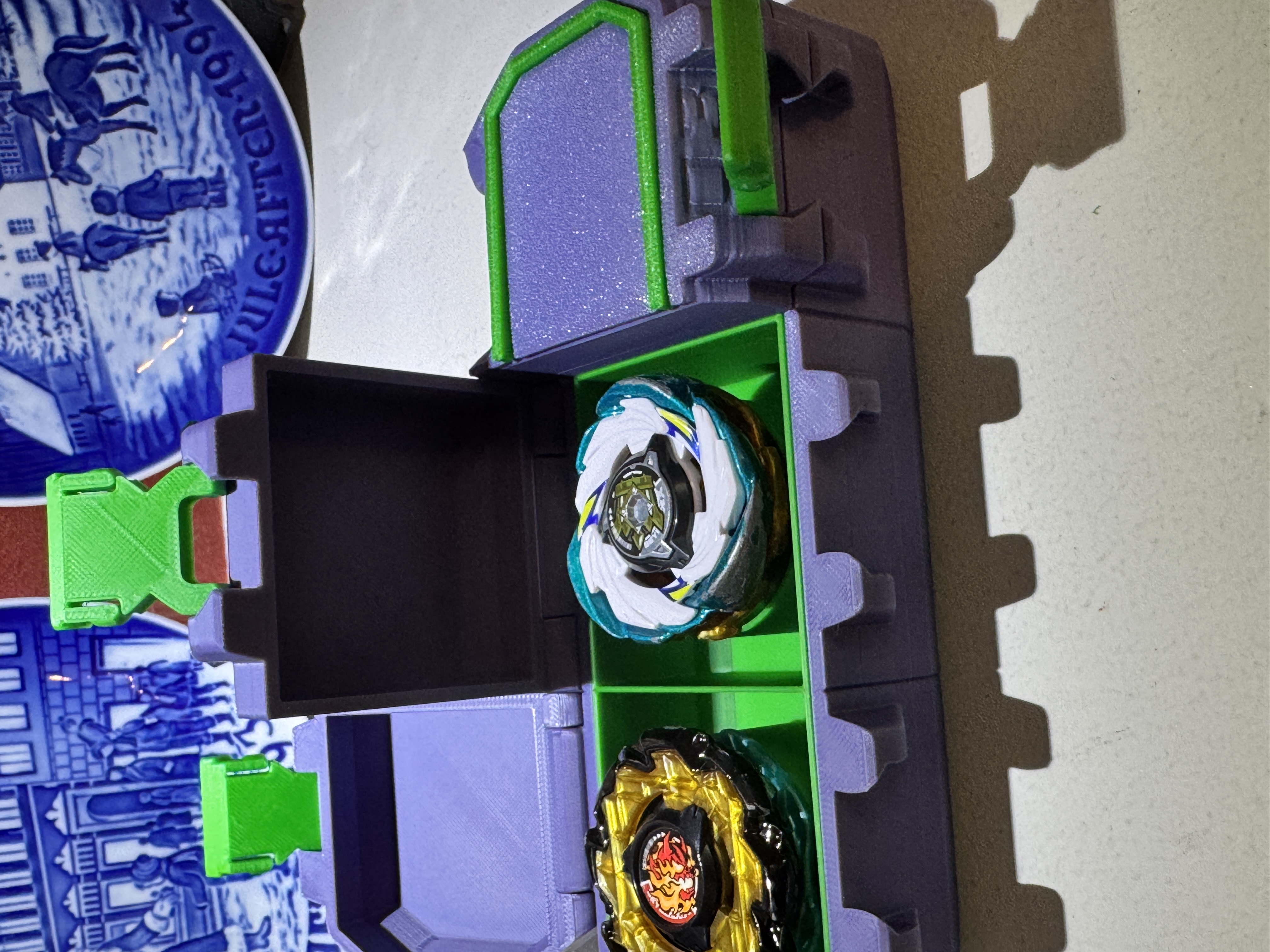 Set Beyblade X Deck Box stampato in 3D versione ( Edizione limitata) Neogenesis Evangelion