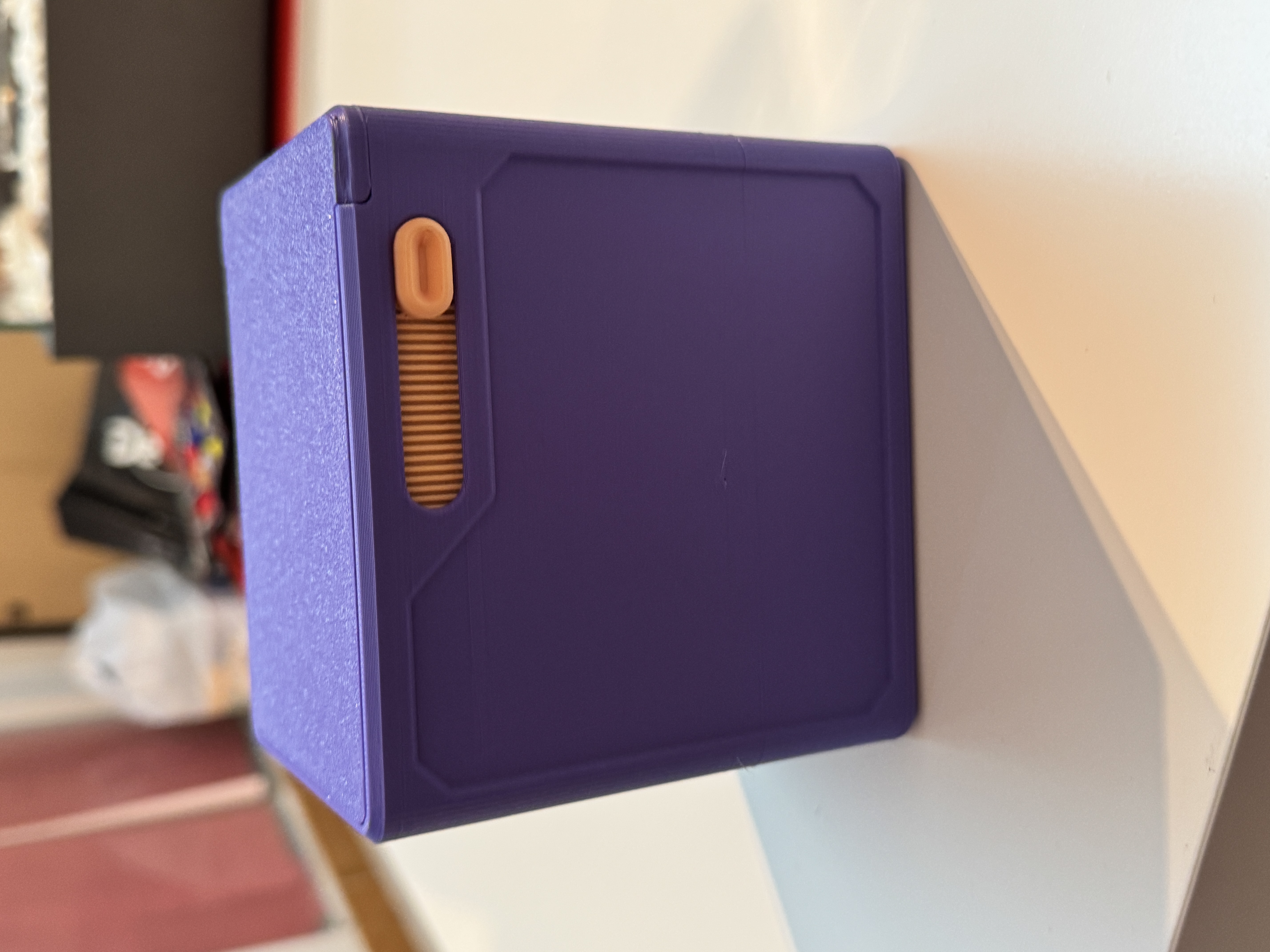 Porta mazzo 3D (Deck Box) a Scomparsa per Giochi di Carte Collezionabili