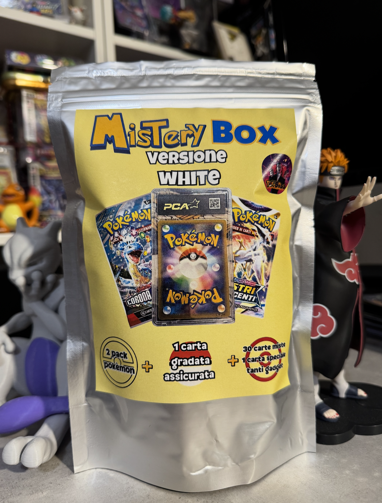 Mistery Box Pokémon con "Gradata" versione White 