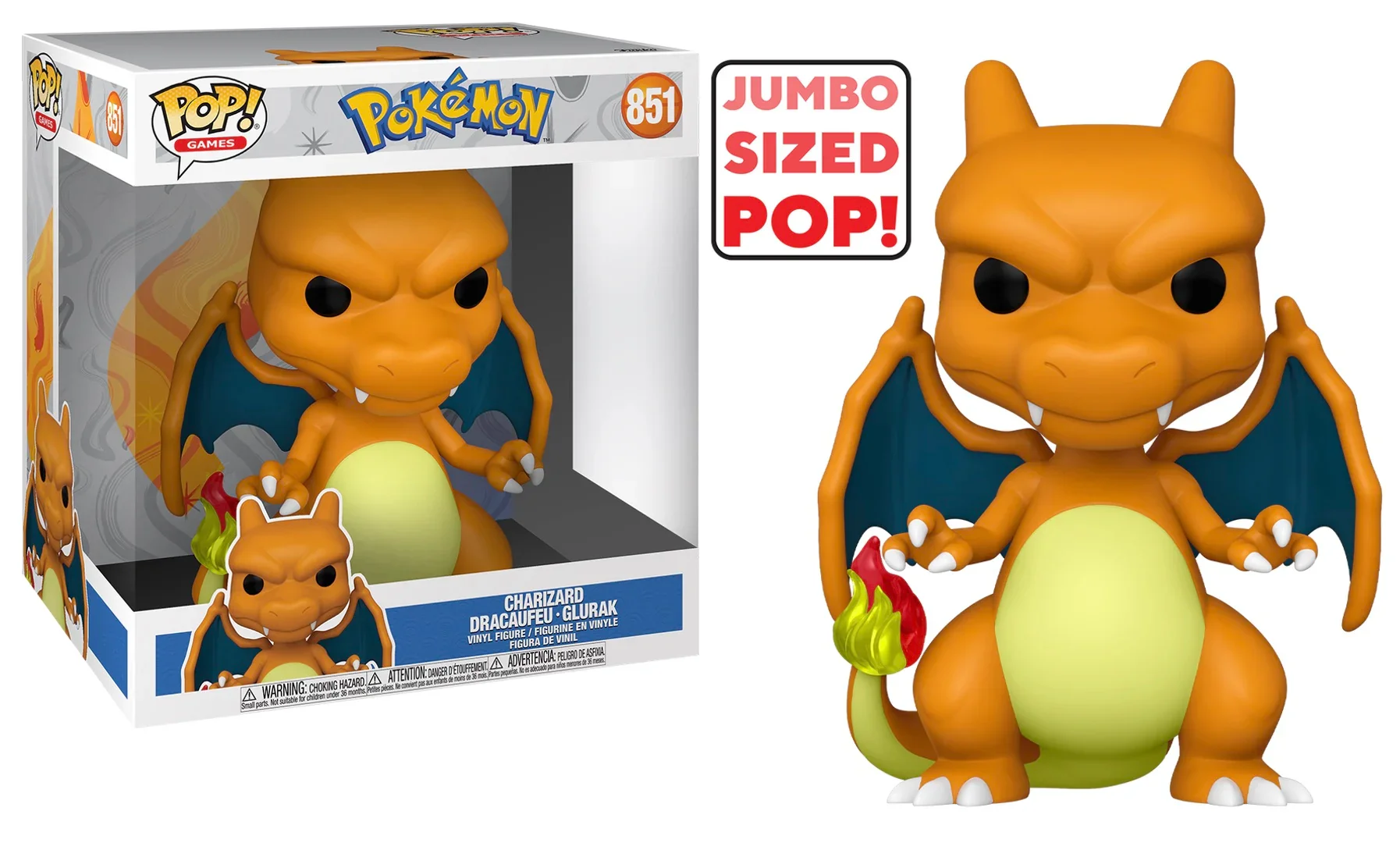 Funko Pop! Jumbo Charizard #851