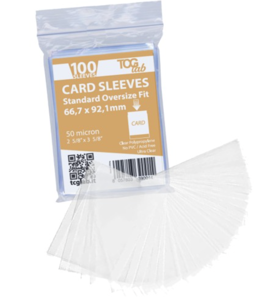 Buste Protettive per Carte 100pz