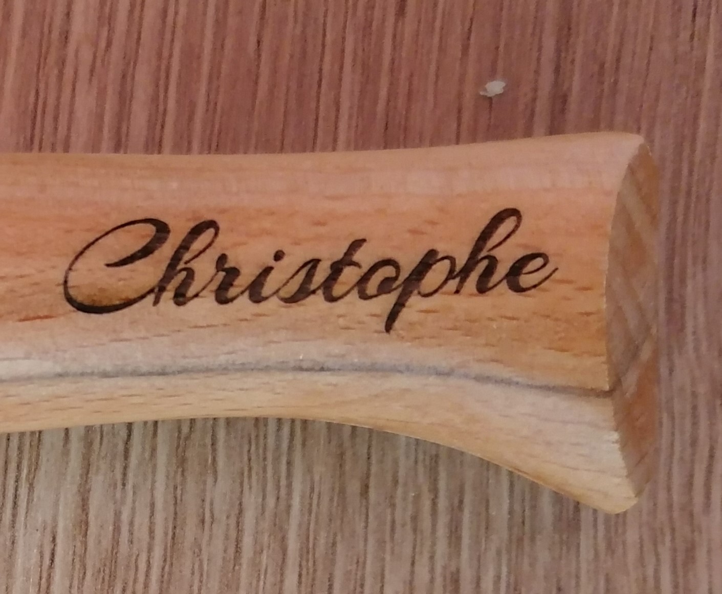 Couteau André Verdier thème "Bord de mer" AVEC un prénom gravé