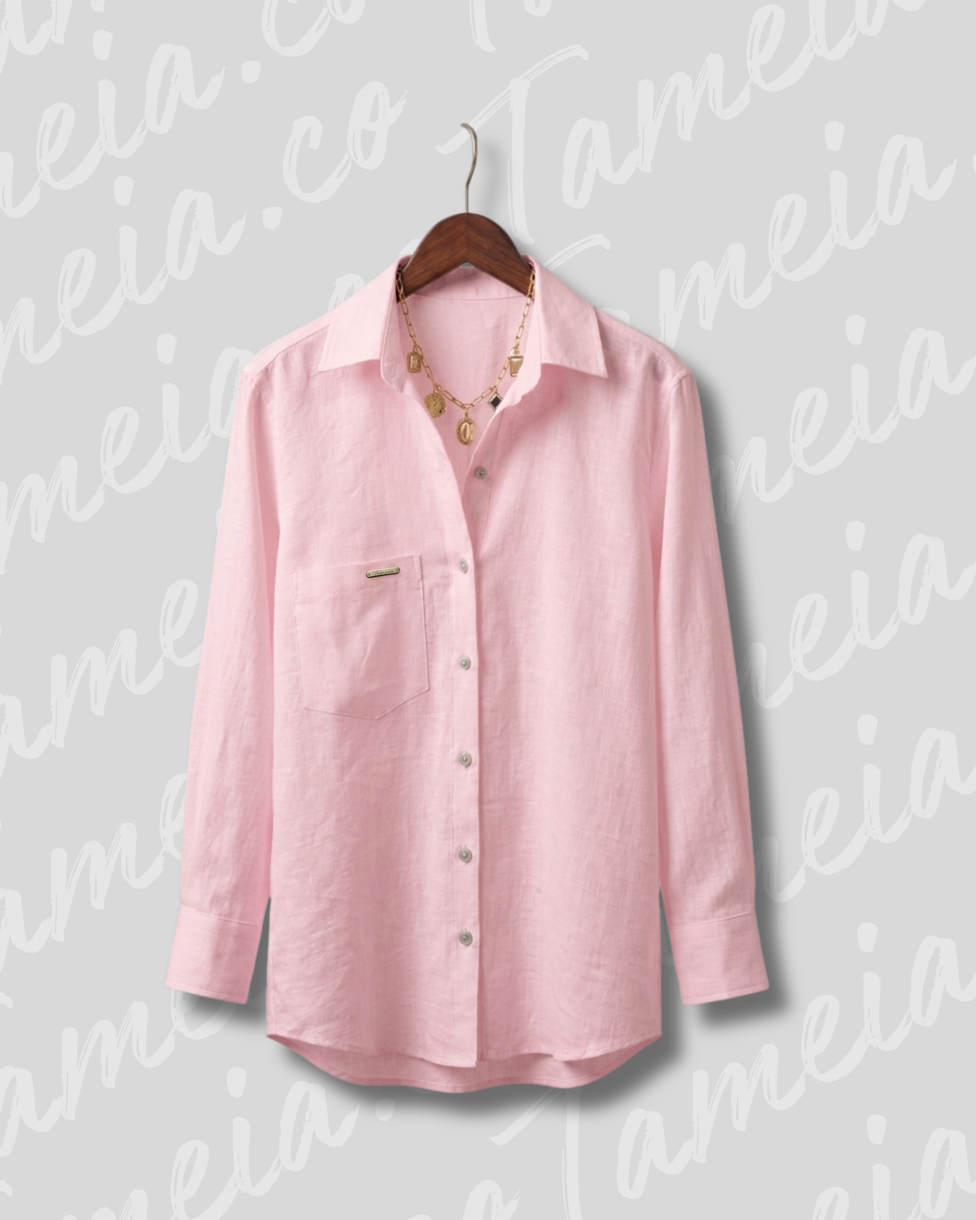 Camisa clásica Lino